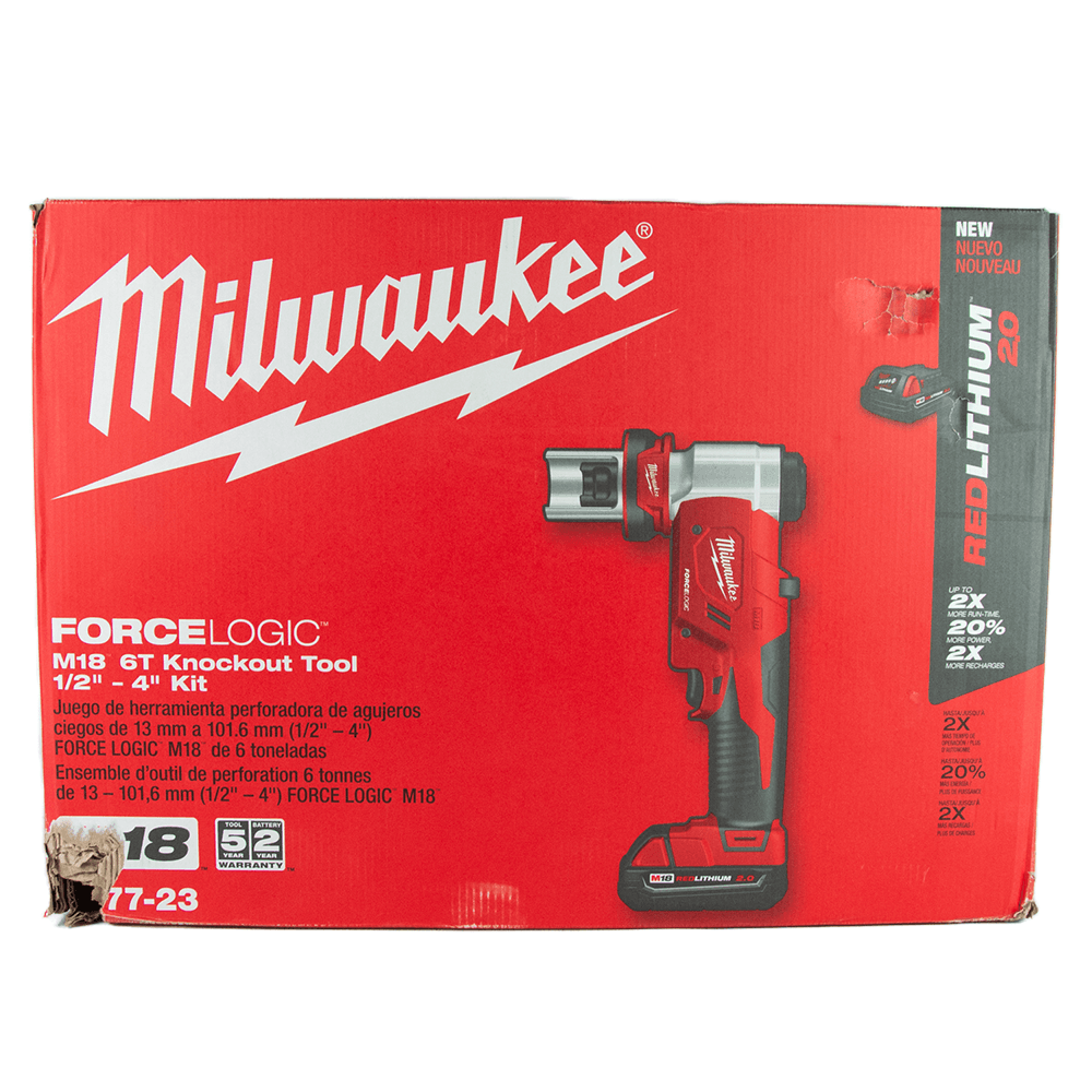 Milwaukee 2677-23 M18 1/2in 4in. Force Logic 6-Ton Tool Kit w/ extra –  iPawniShop