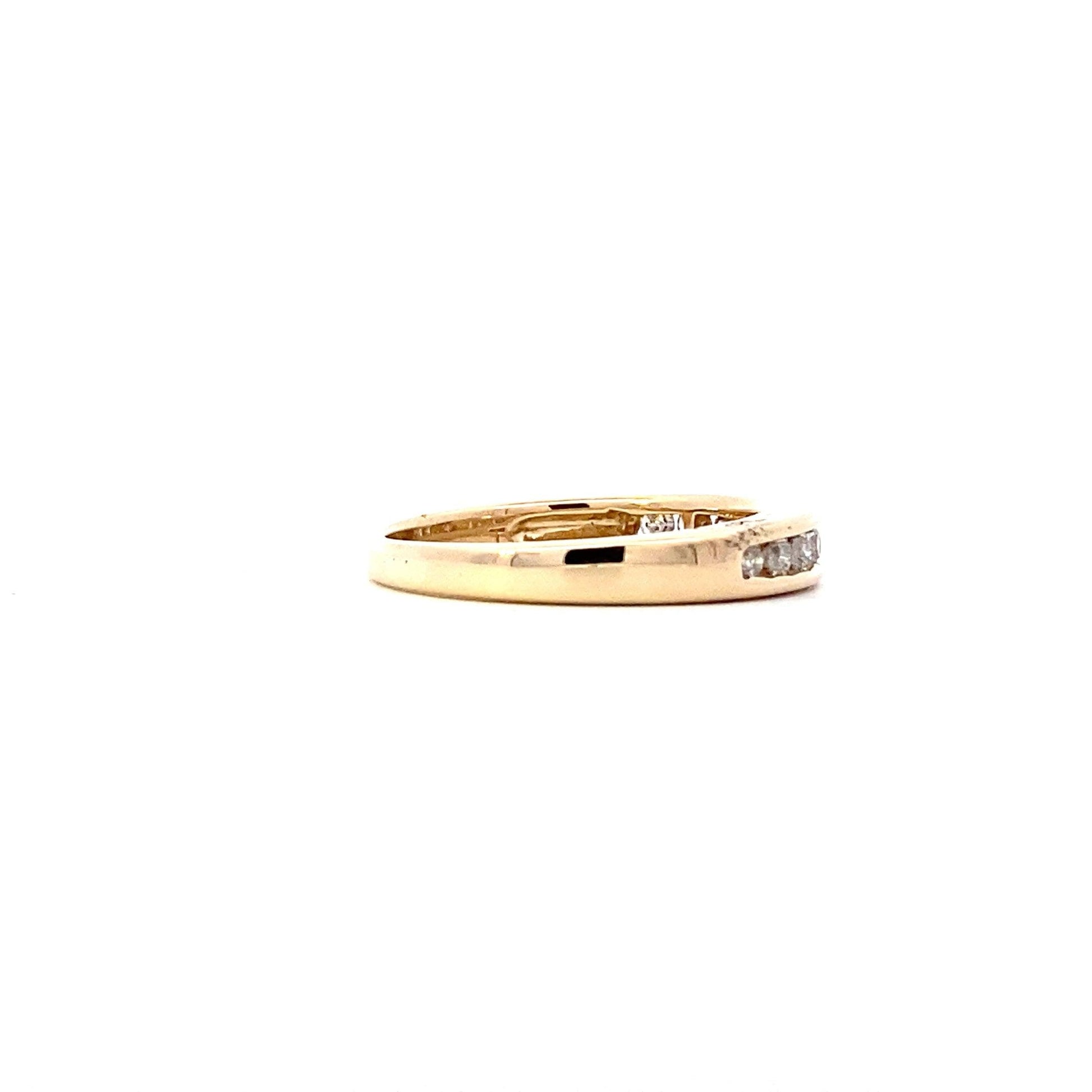 14K Yellow Gold Women's Diamond Ring - 0.25ct - ipawnishop.com