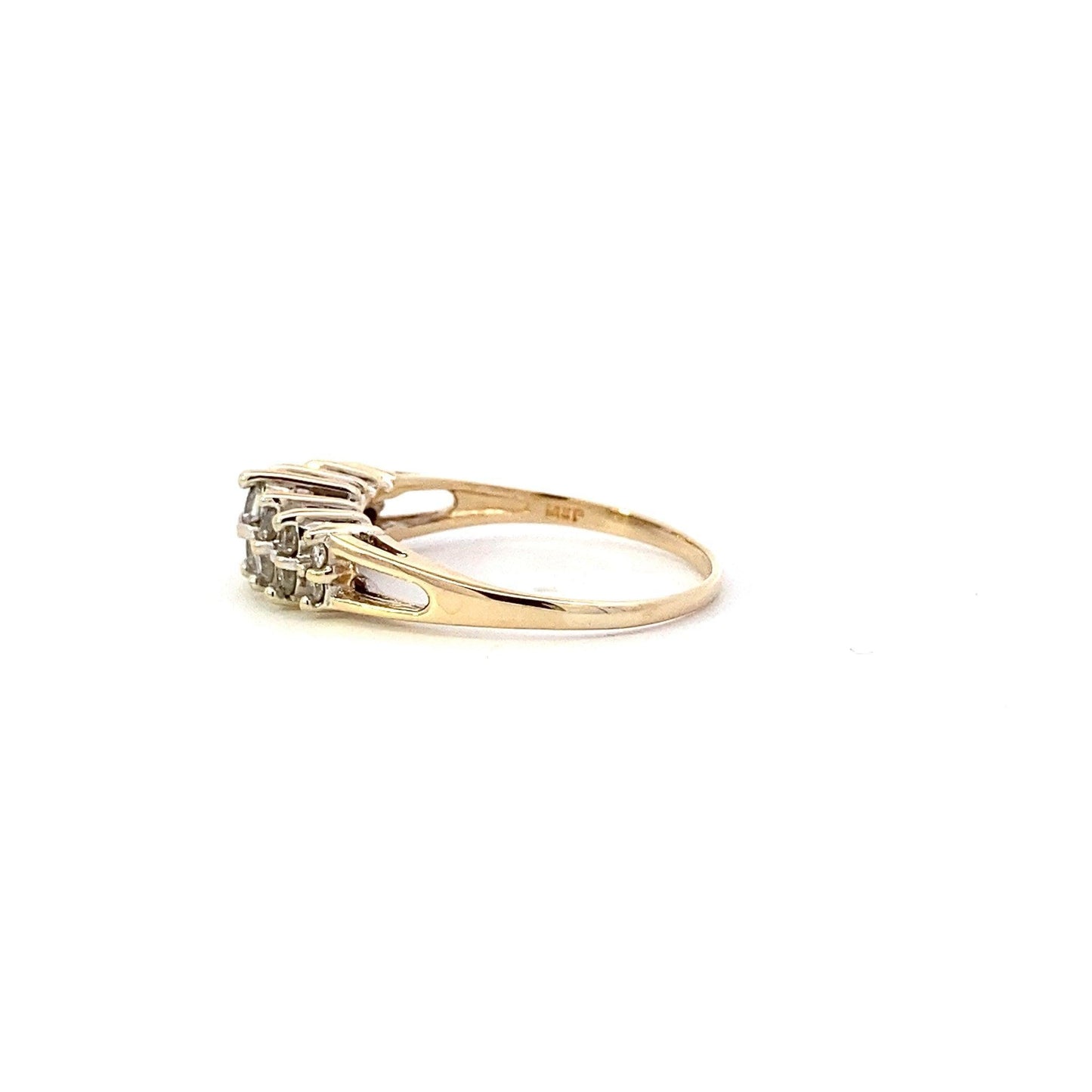 14K Yellow Gold Women's Diamond Ring - 0.58ct - ipawnishop.com