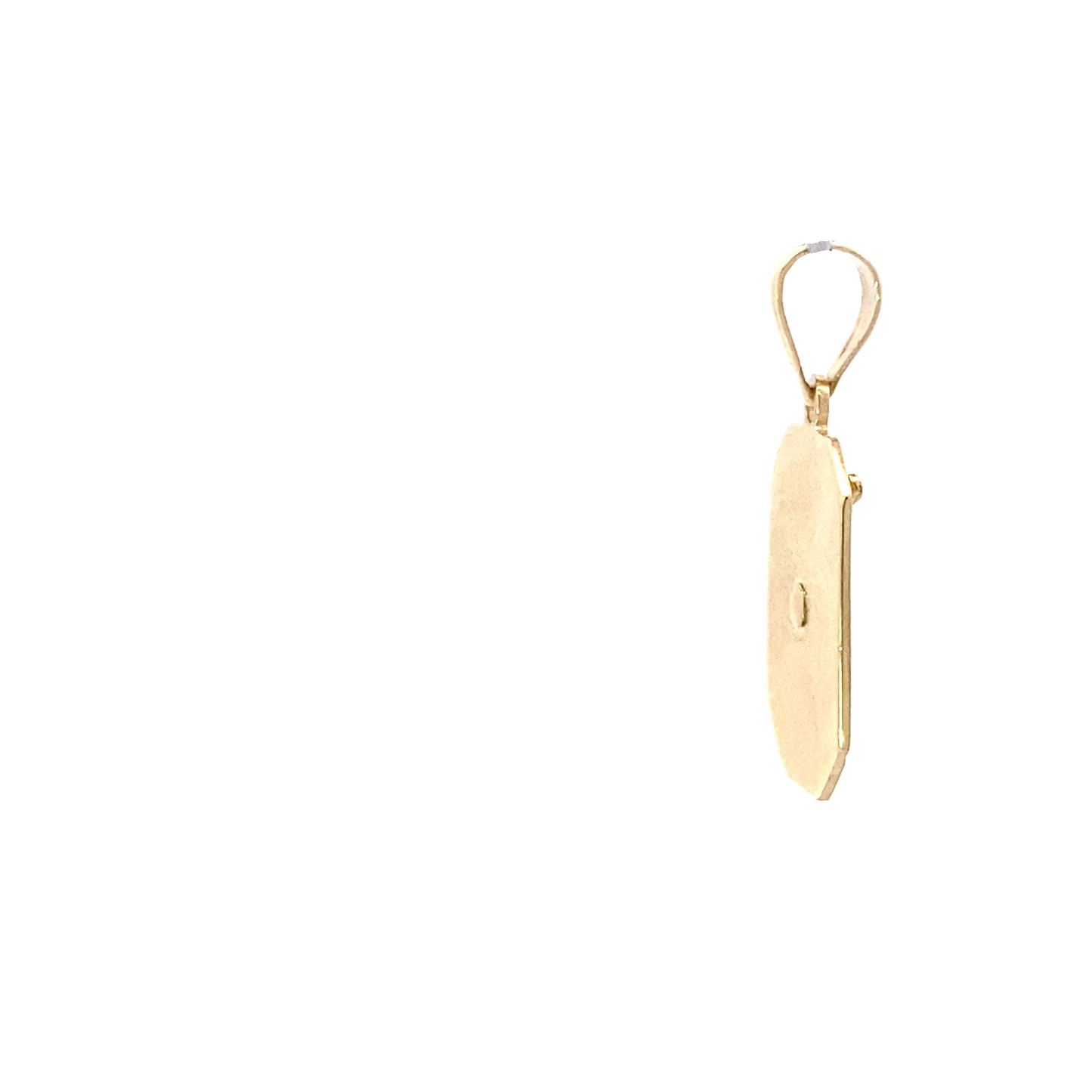 14K Yellow Gold Religious Pendant