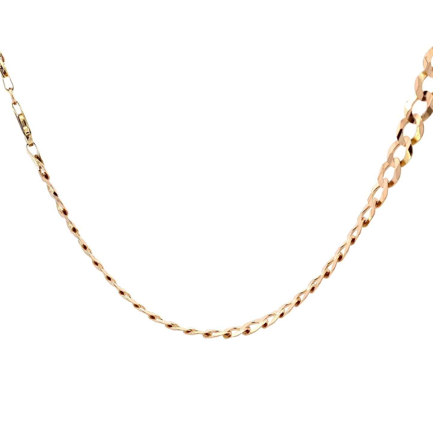 14K Yellow Gold 24" Curb Chain