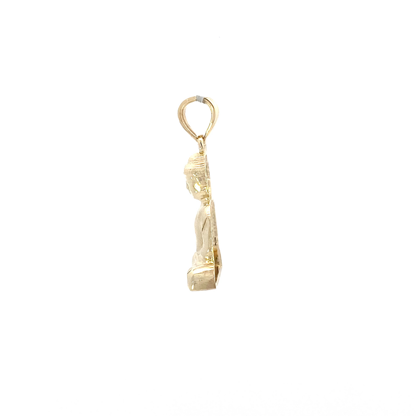 10K Yellow Gold Buddha Pendant