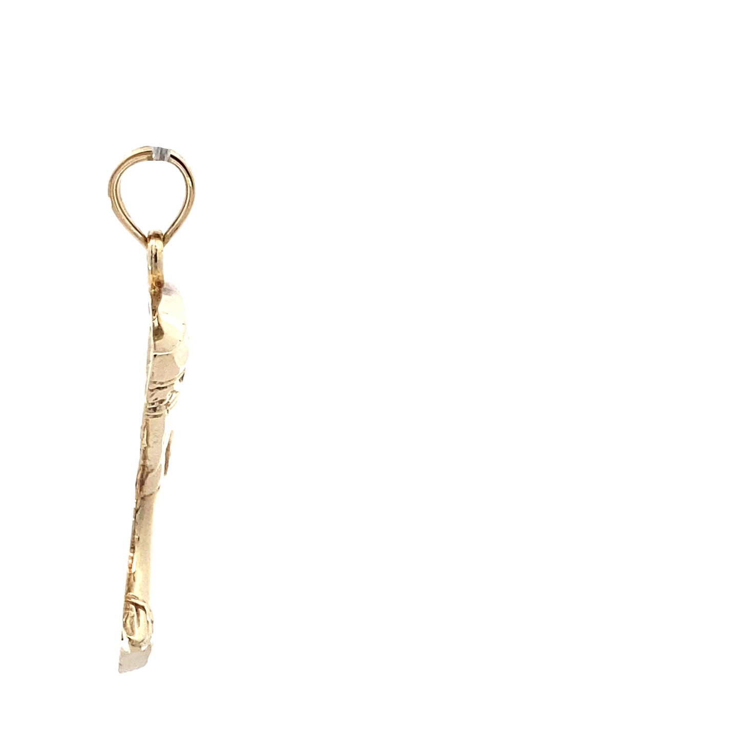 10K Yellow Gold Nefertiti Pendant