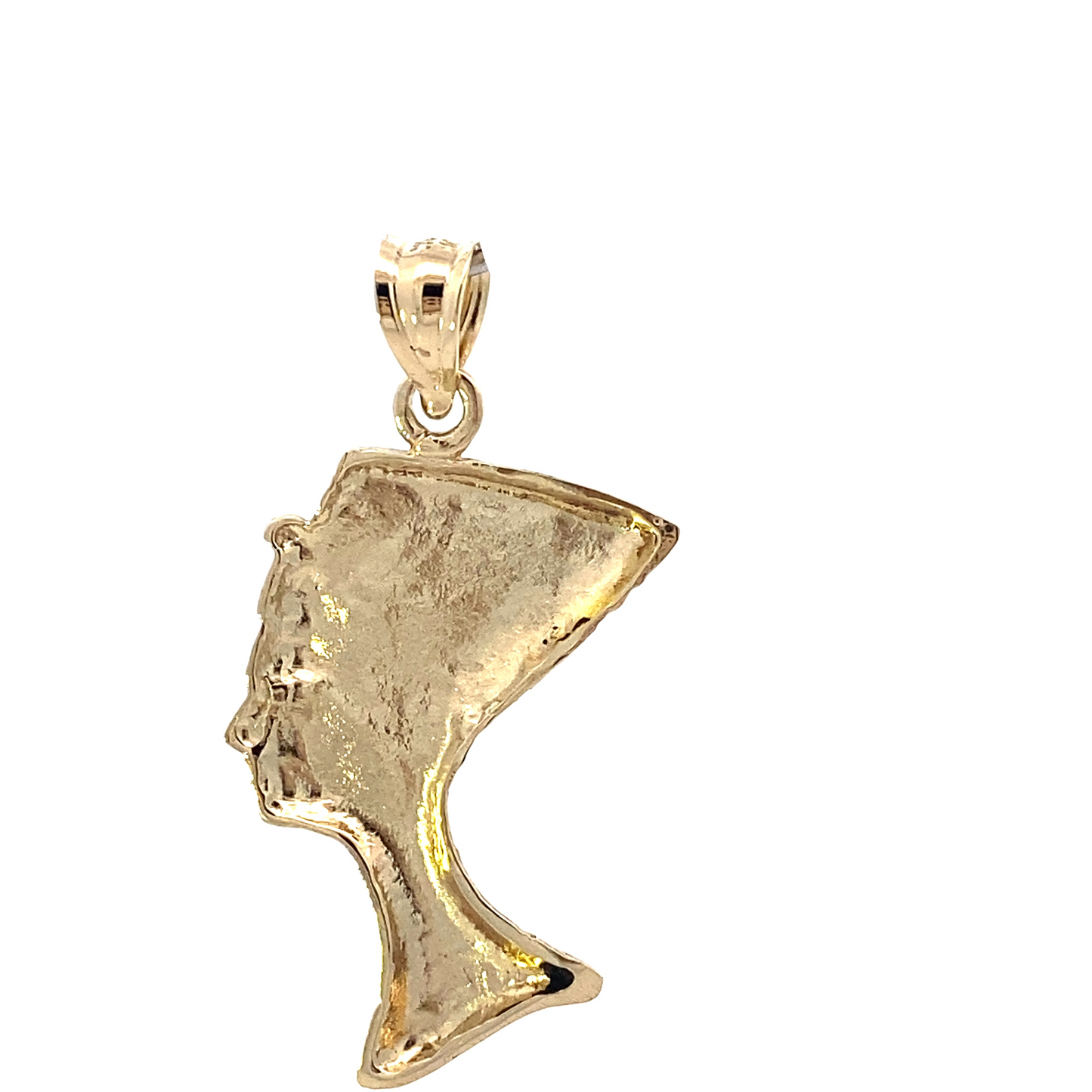 10K Yellow Gold Nefertiti Pendant