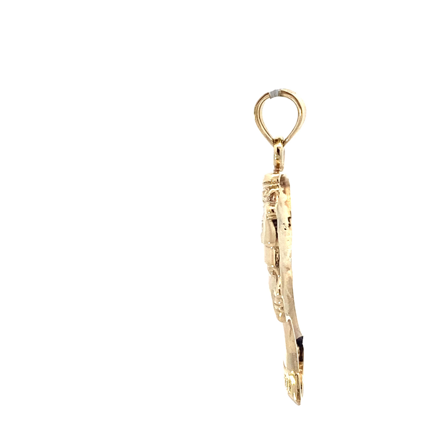 10K Yellow Gold Nefertiti Pendant