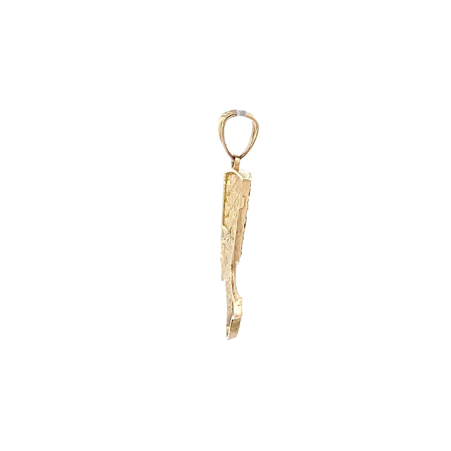 10K Yellow Gold 21x10mm Queen Nefertiti Pendant