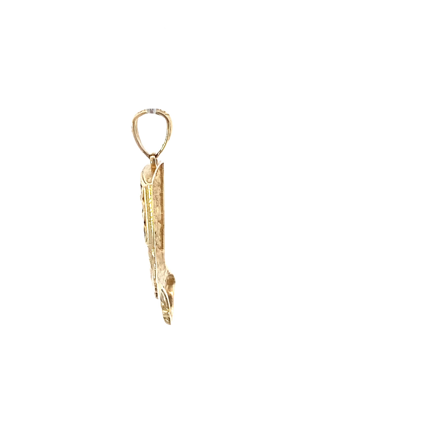 10K Yellow Gold 21x10mm Queen Nefertiti Pendant