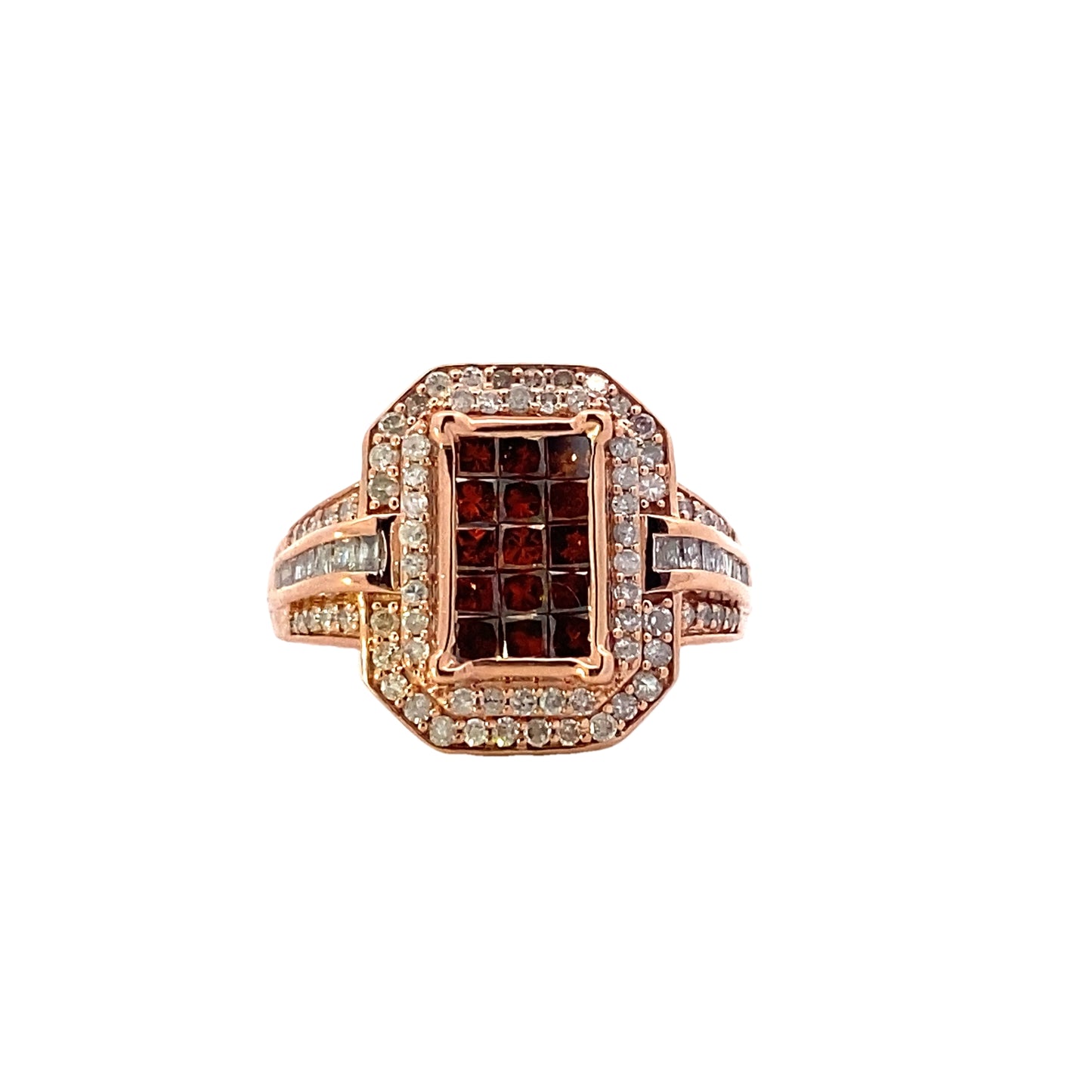 10K Yellow Gold Diamond Ring - 1.25ct