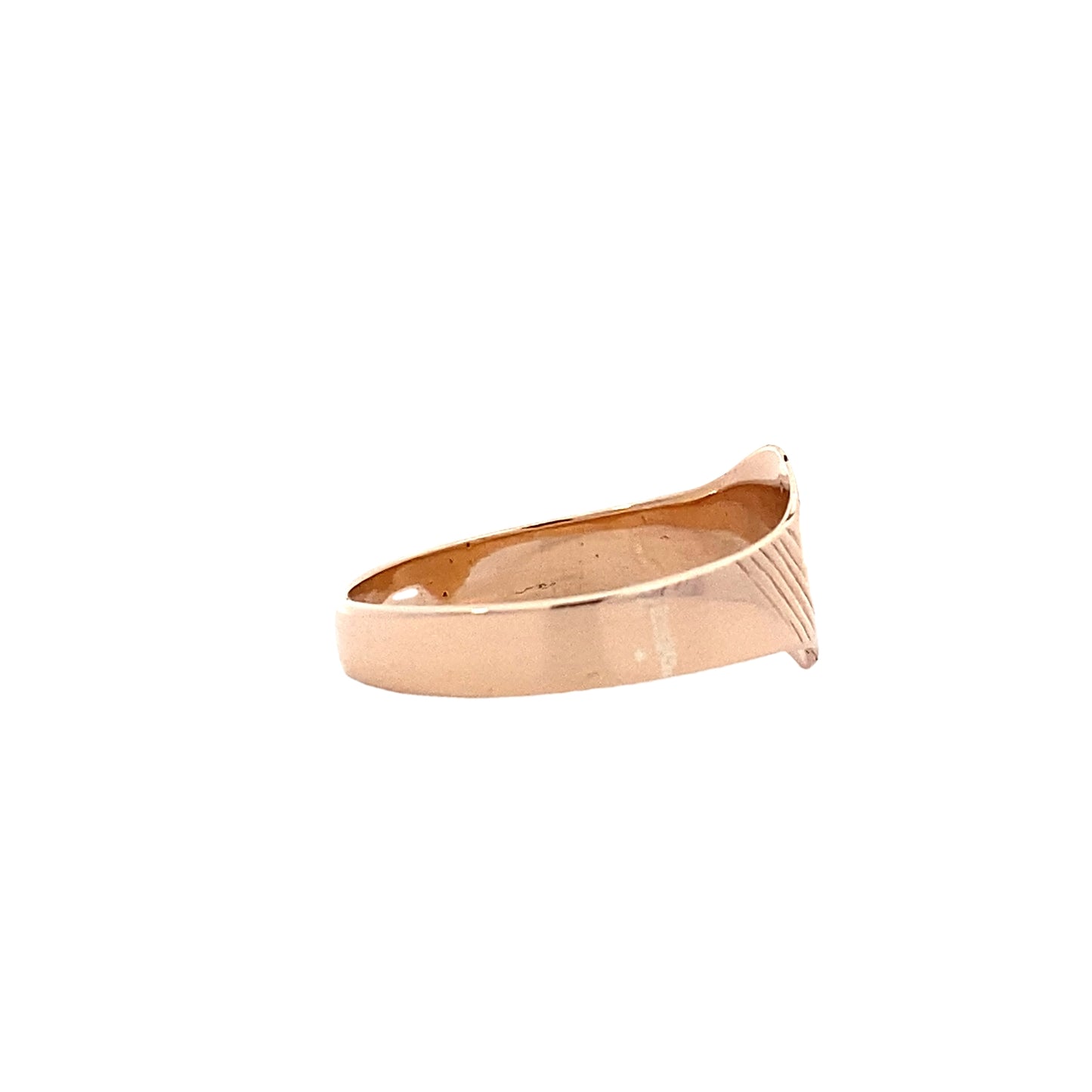 10K Yellow Gold Signet Ring