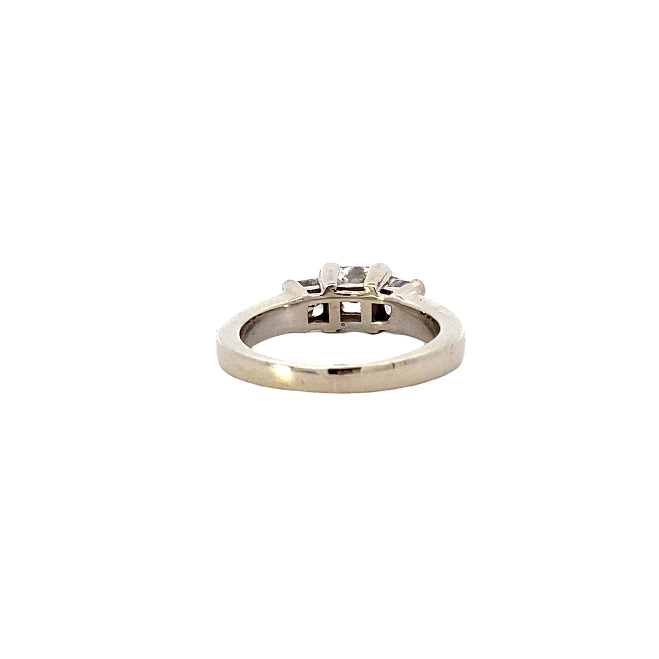 14K White Gold Women's Diamond Ring - 1.46ct