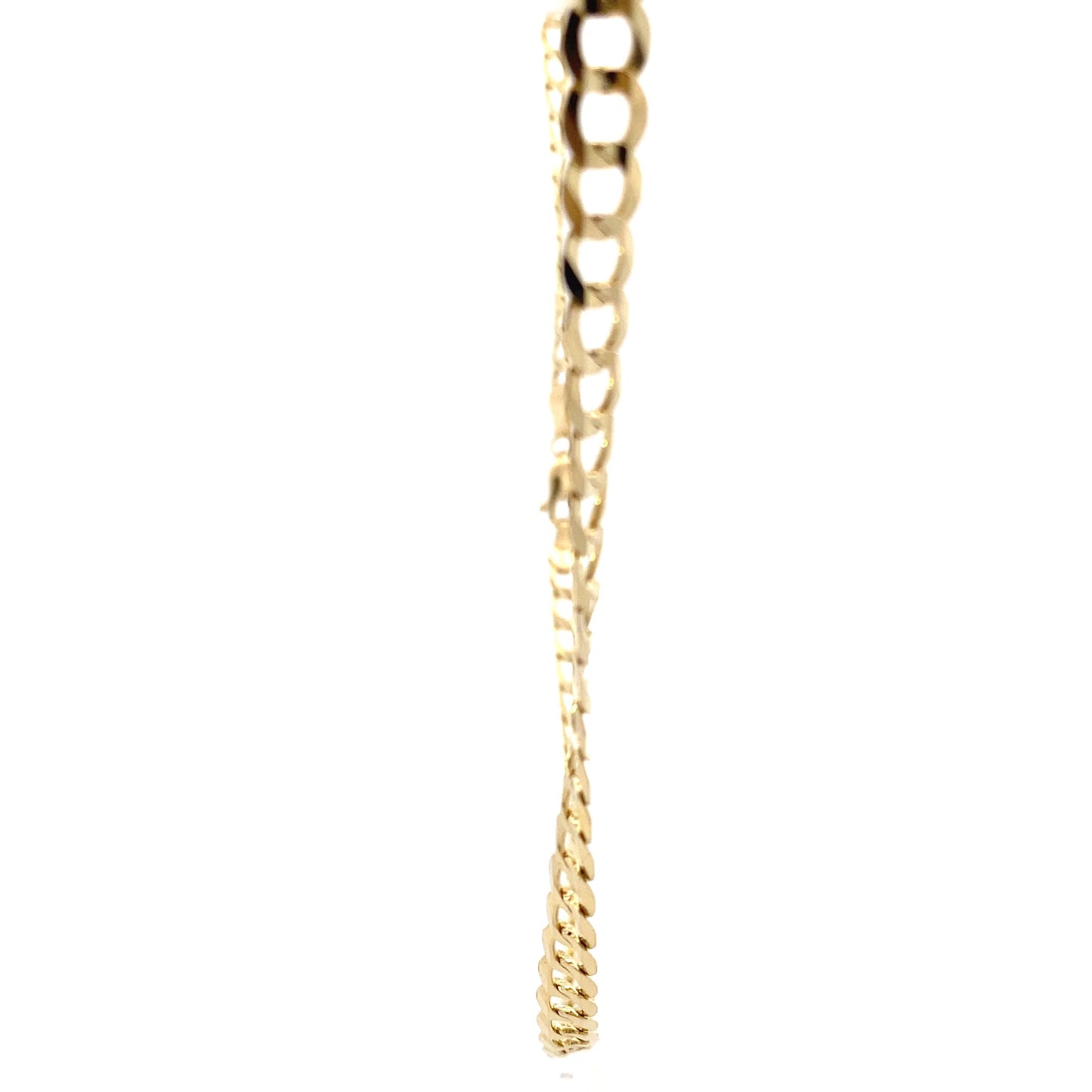 14K Yellow Gold 24" Curb Chain