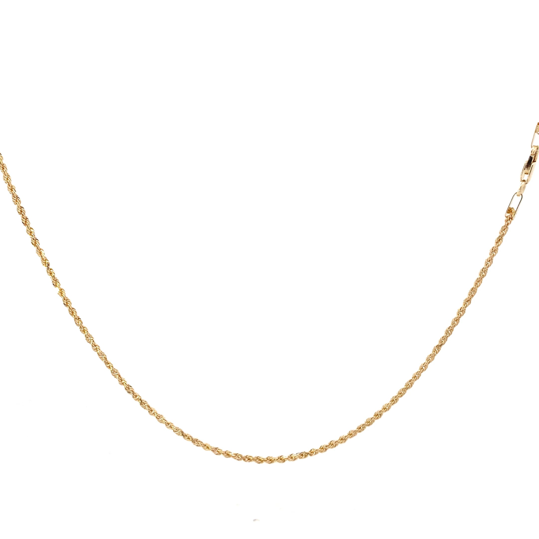 14K Yellow Gold 16