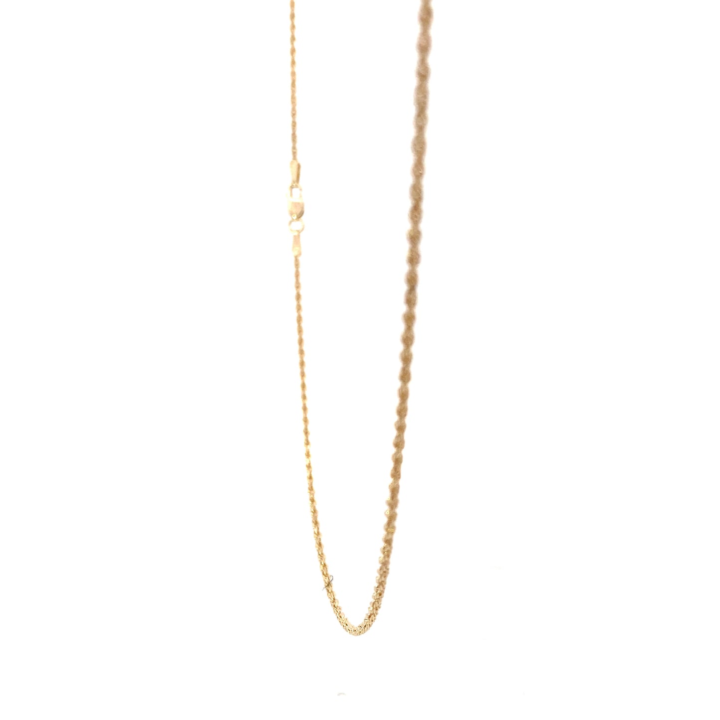 14K Yellow Gold 16" Rope Chain