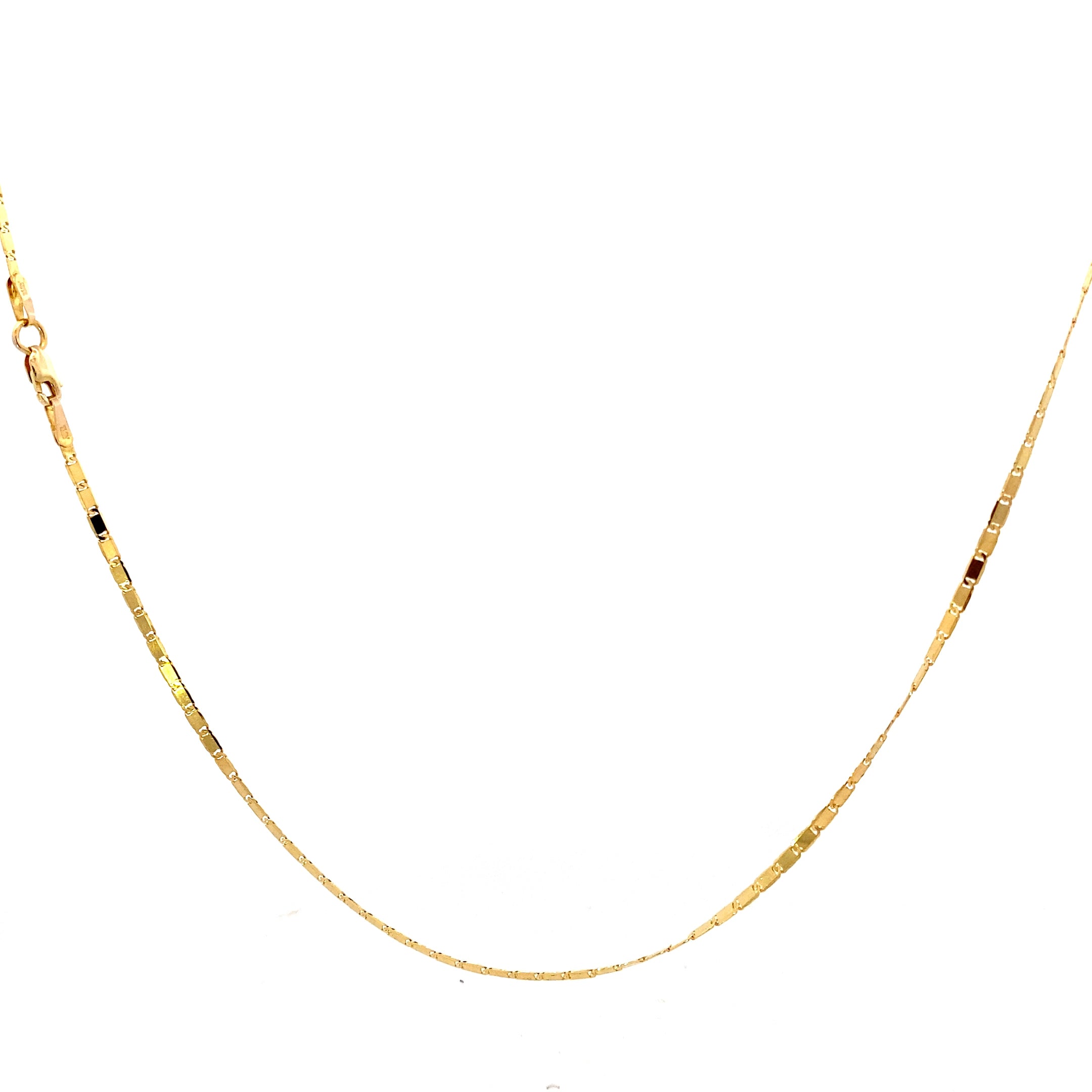 14K Yellow Gold 20