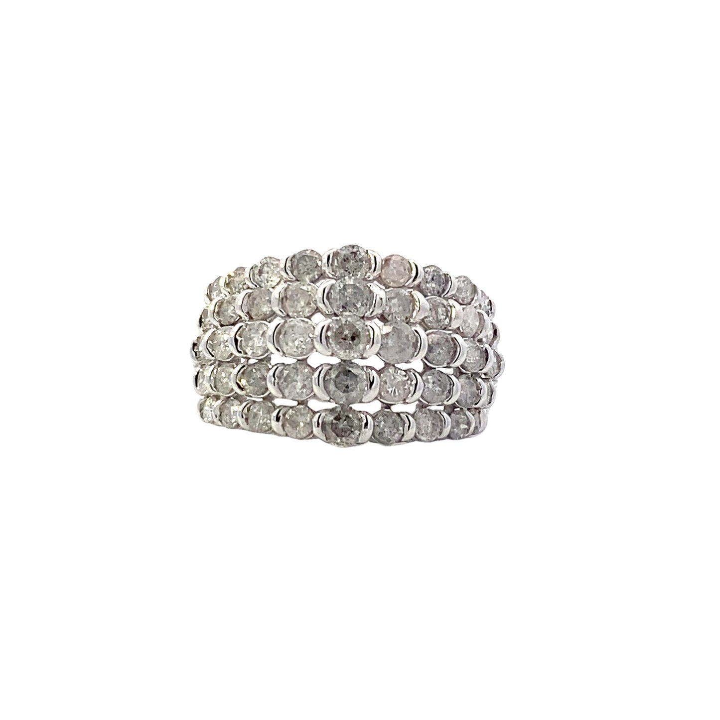 10K White Gold Diamond Ring - 2.49ct