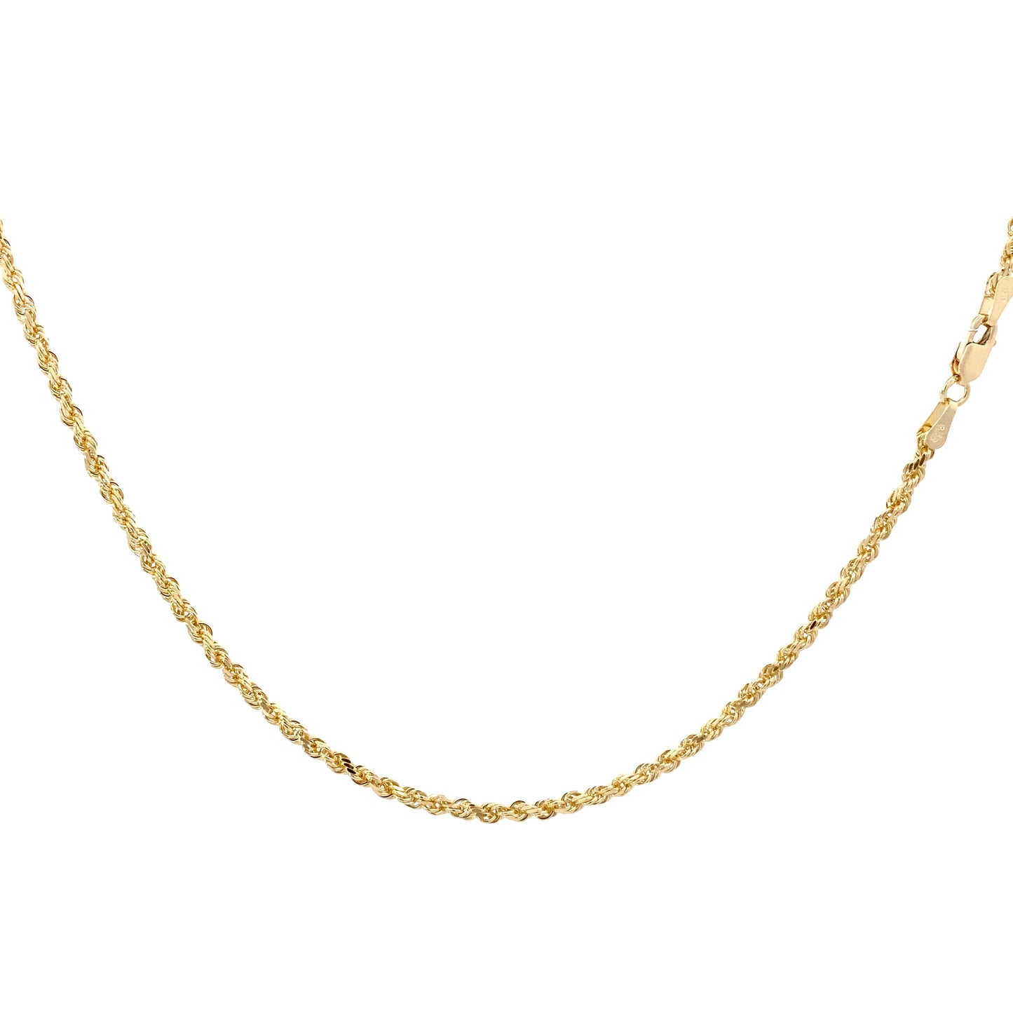 14K Yellow Gold 24" Rope Chain