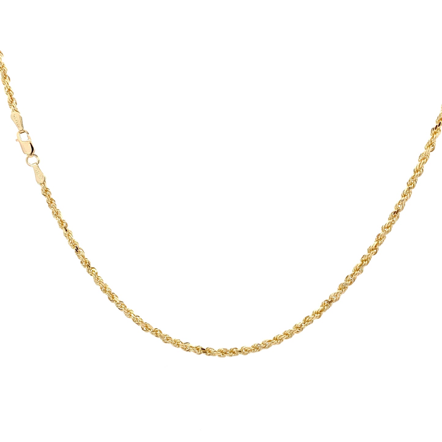 14K Yellow Gold 24" Rope Chain