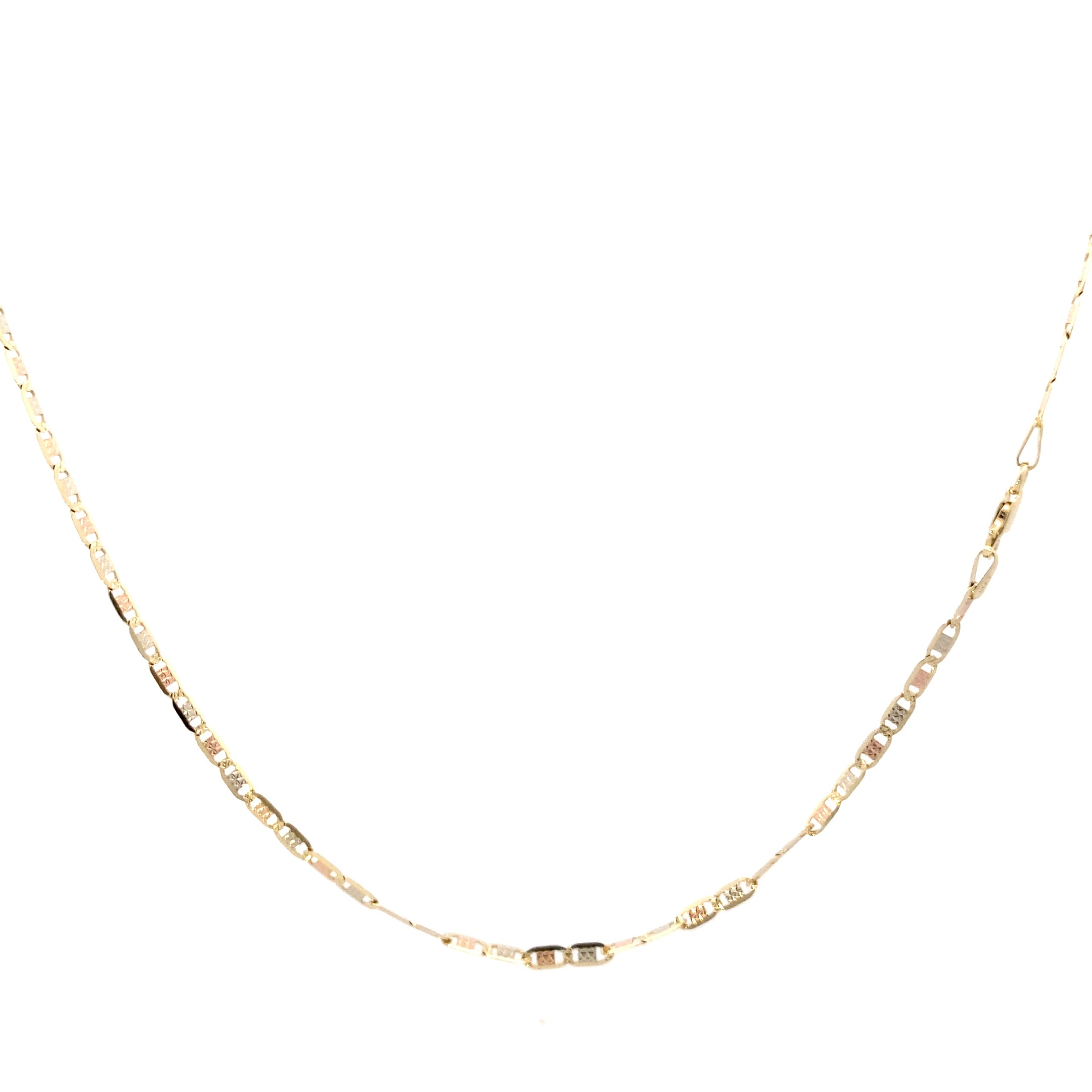 14K Tri-Color Gold 24