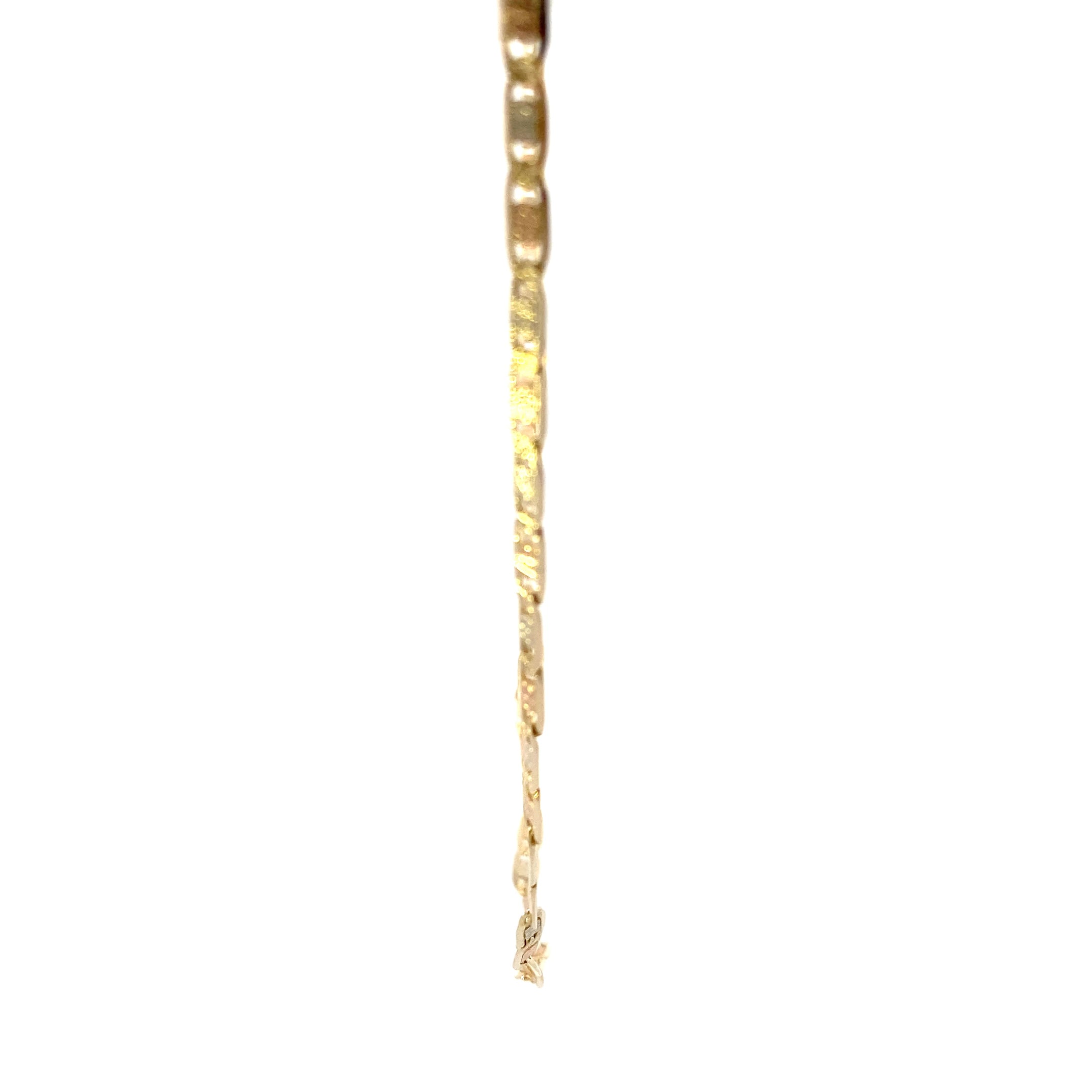 14K Tri-Color Gold Valentino Chain