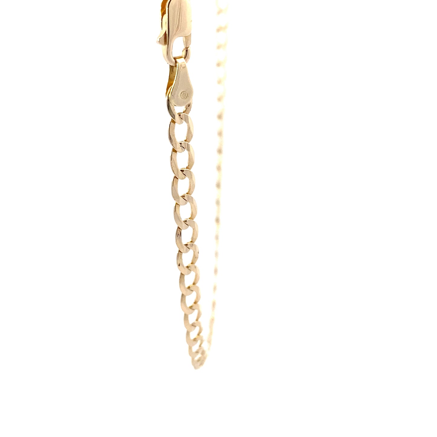 14K Yellow Gold 26" 4mm Curb Chain