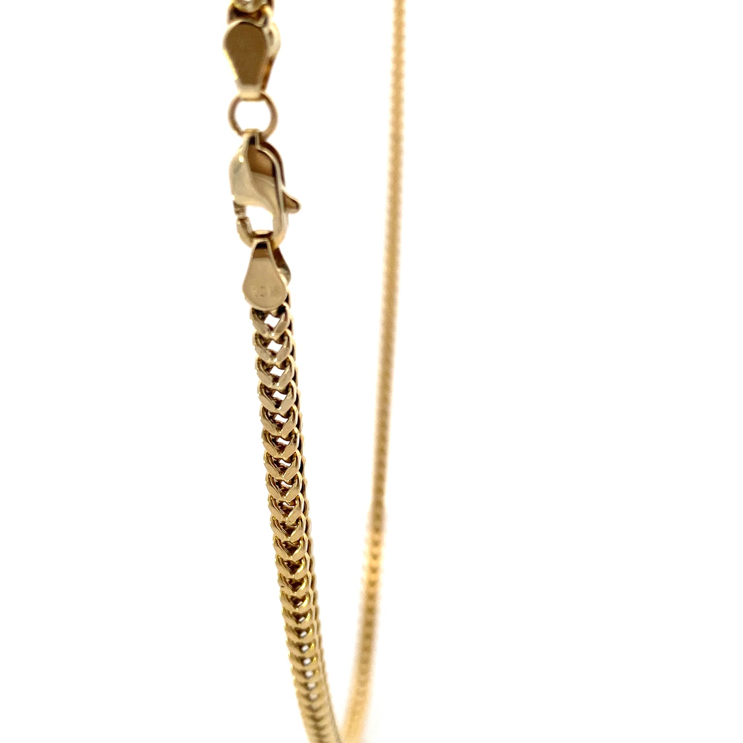 10K Yellow Gold 23.5" 3mm Franco Chain