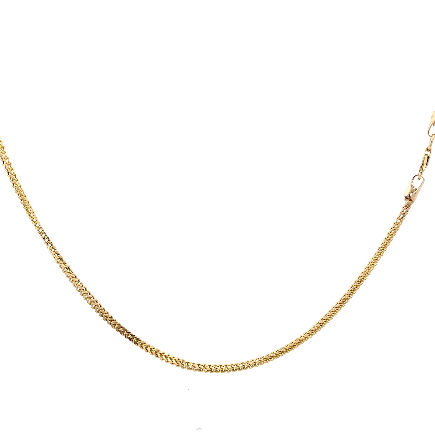 10K Yellow Gold 22" Franco Chain