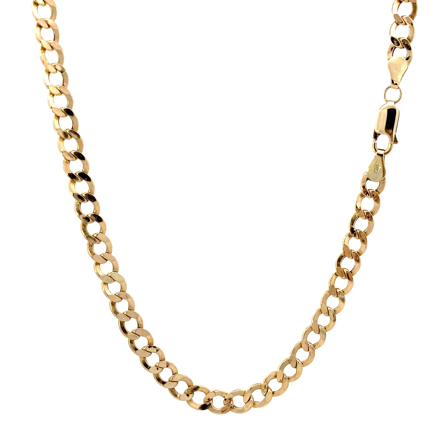 10K Yellow Gold 22" Curb Chain