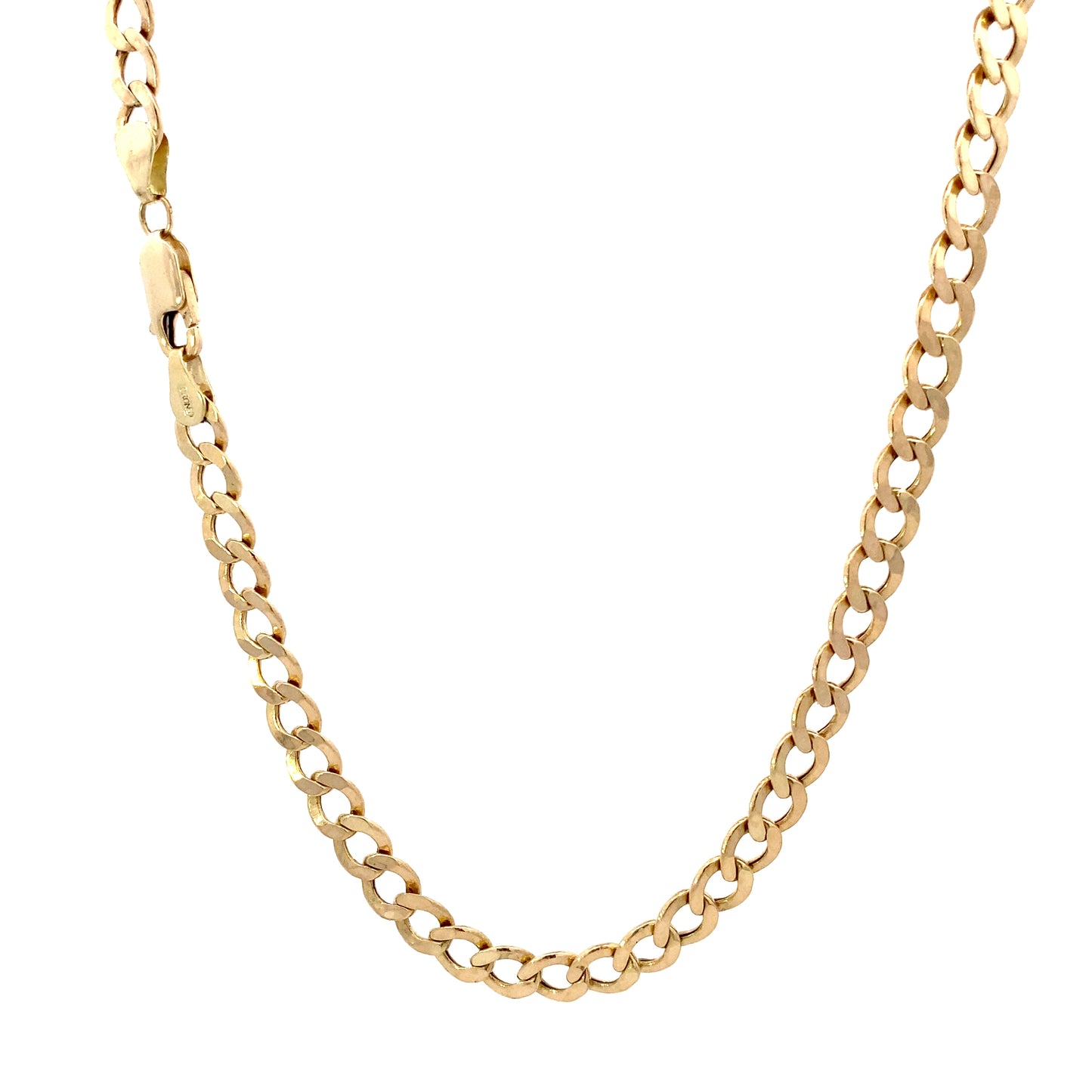 10K Yellow Gold 22" Curb Chain