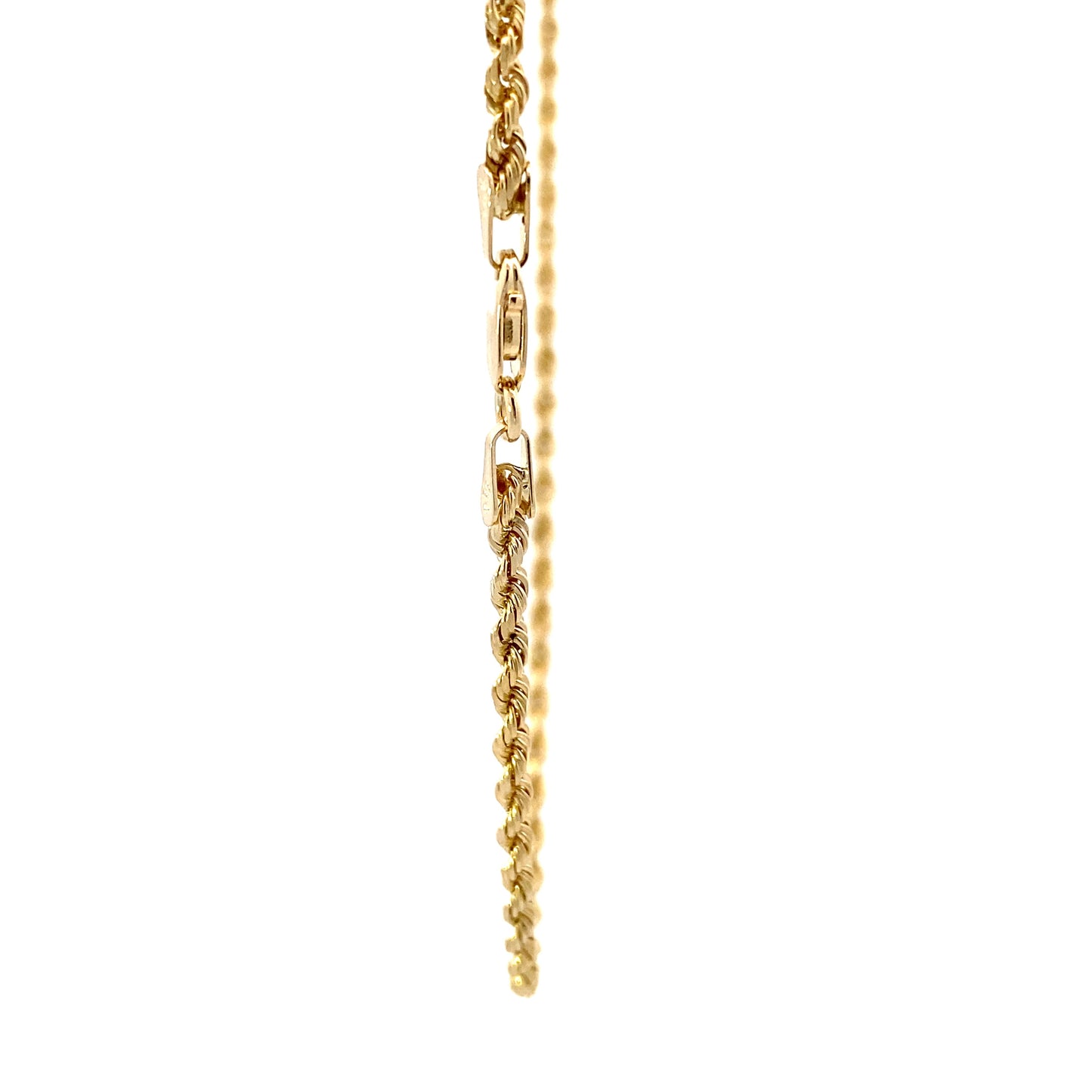 14K Yellow Gold 22" Rope Chain