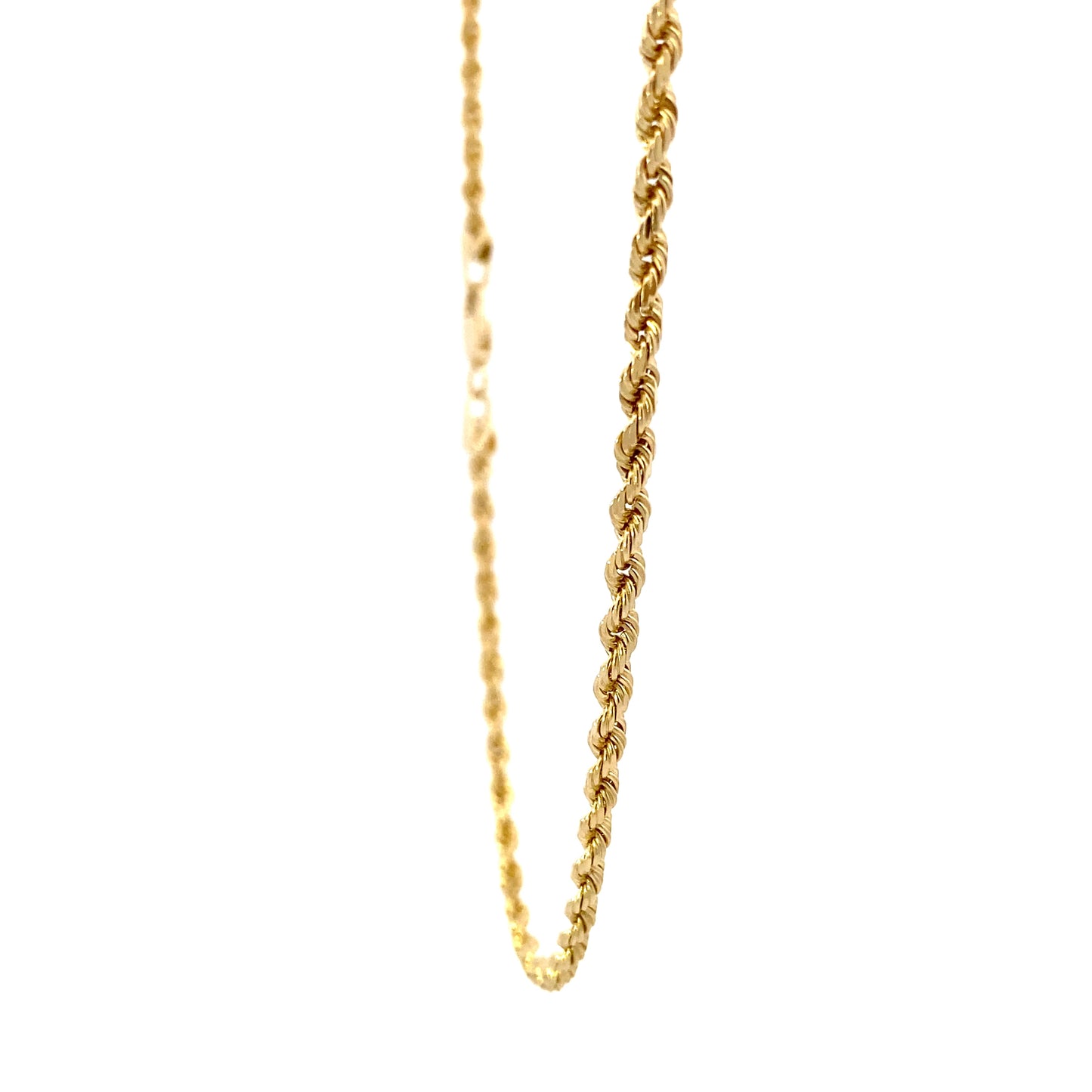 14K Yellow Gold 22" Rope Chain