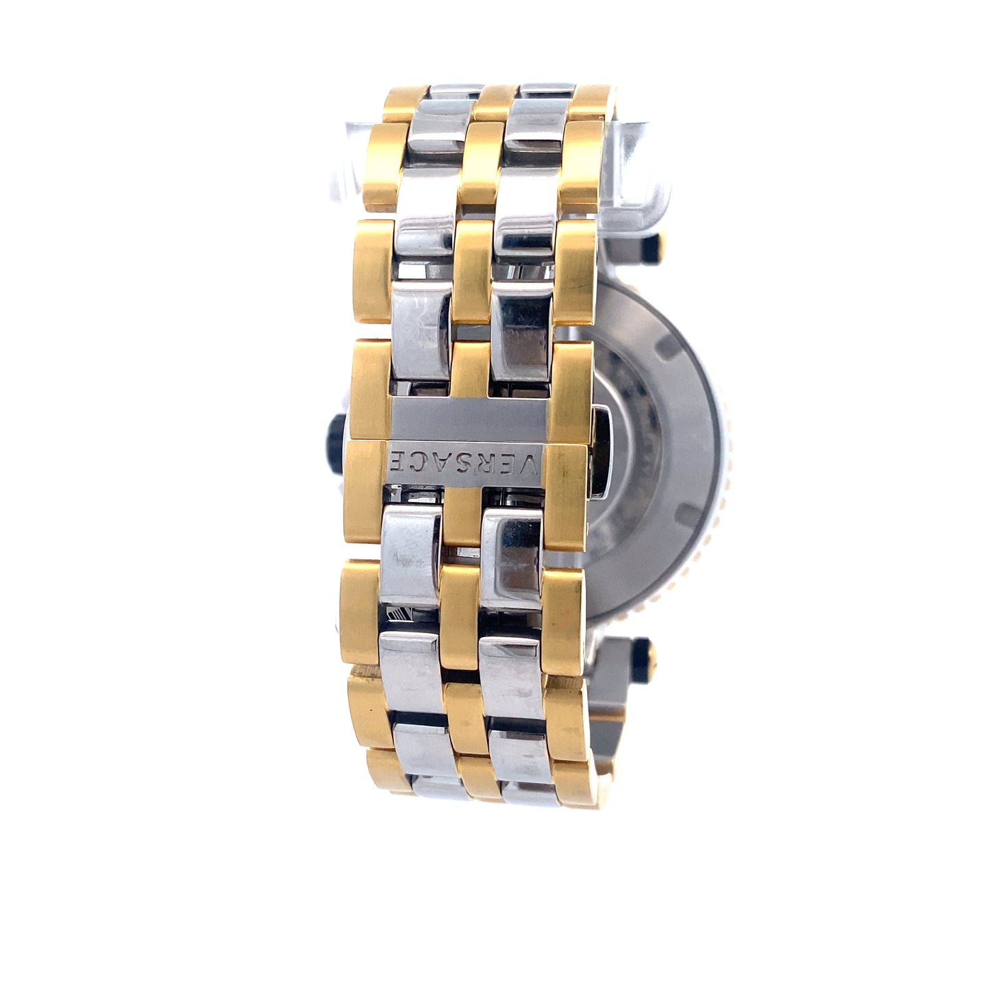 Versace Black & Gold Plated Stainless Steel Men's Watch