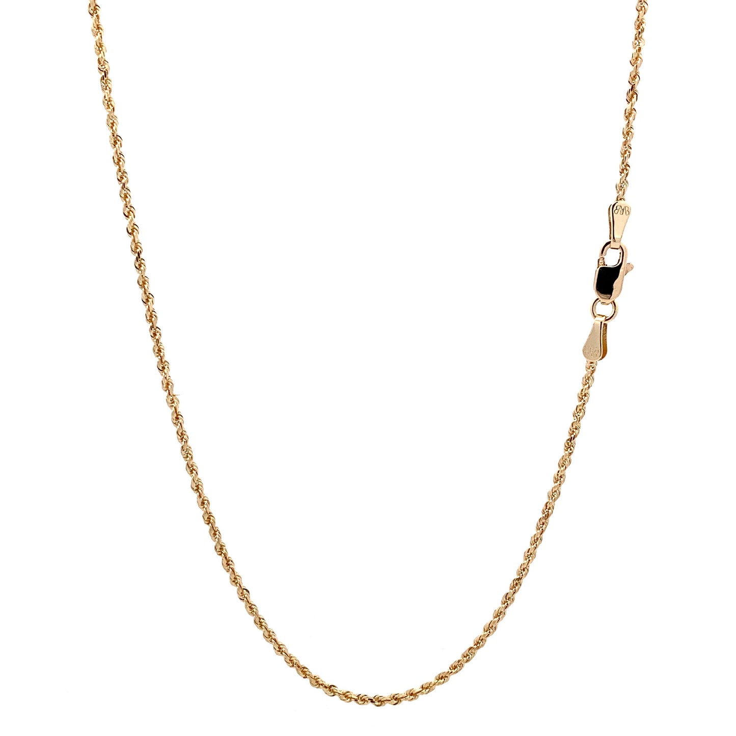 14K Yellow Gold 20" Rope Chain