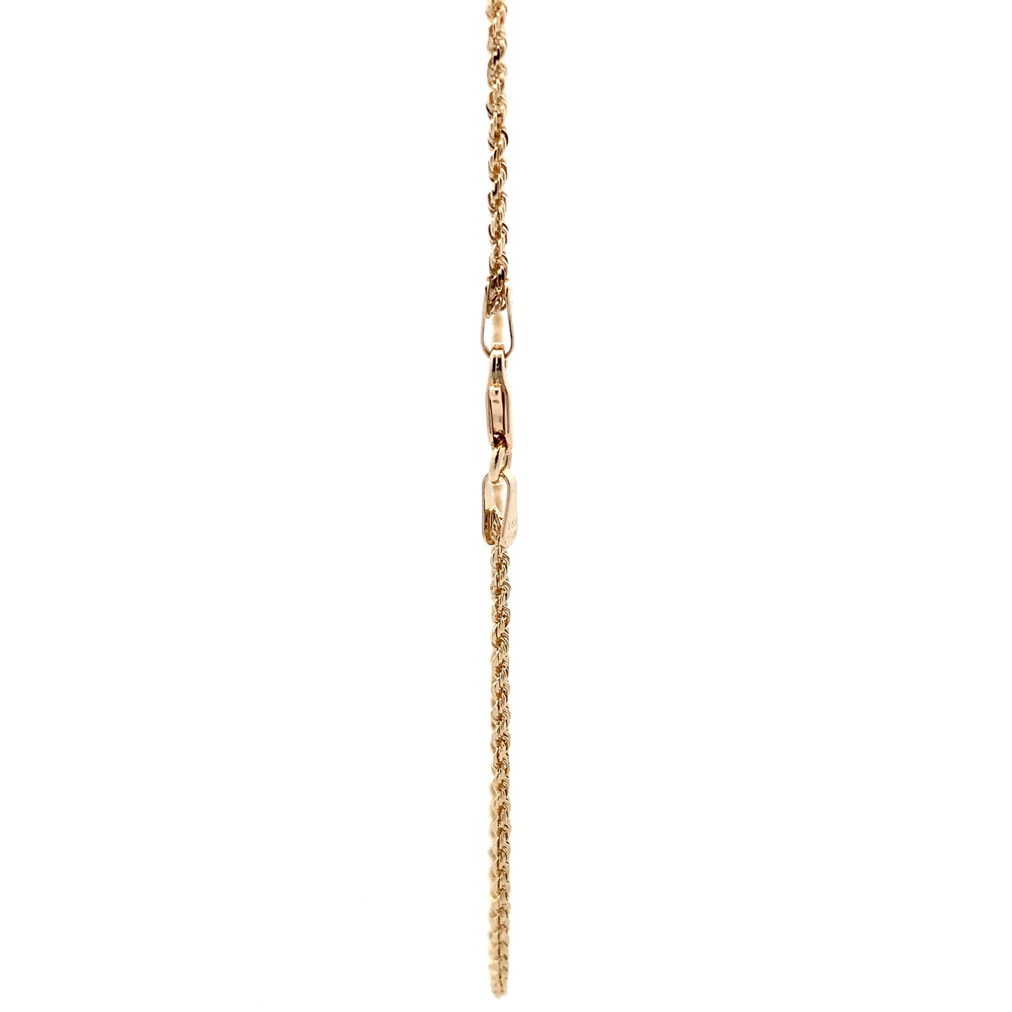 14K Yellow Gold 20" Rope Chain