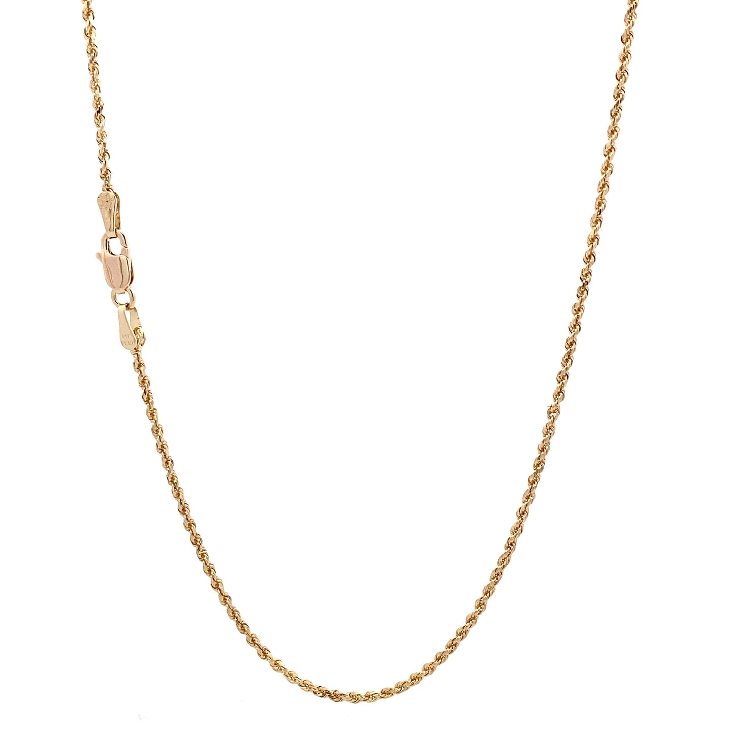 14K Yellow Gold 20" Rope Chain