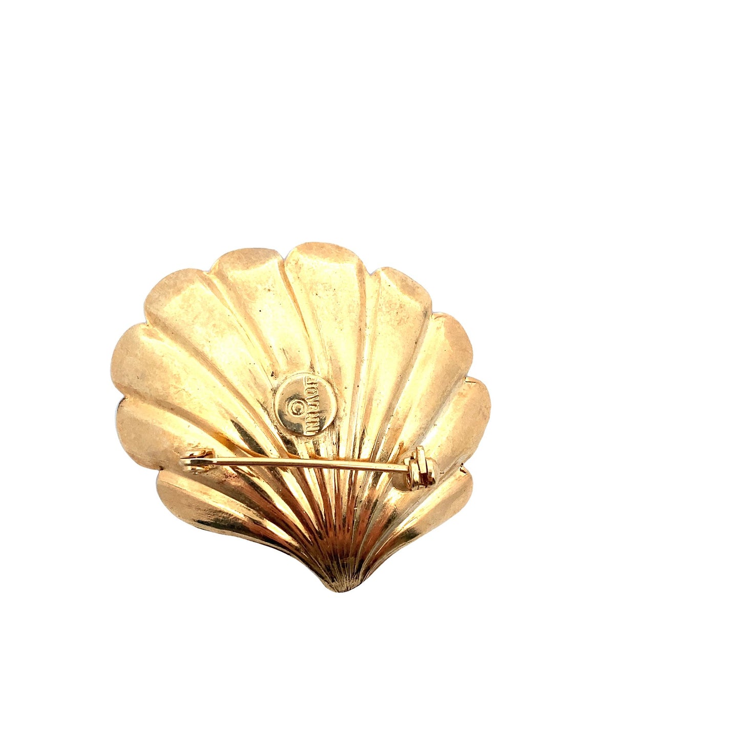 Vintage Giovanni Feax Pearl Shell Brooch