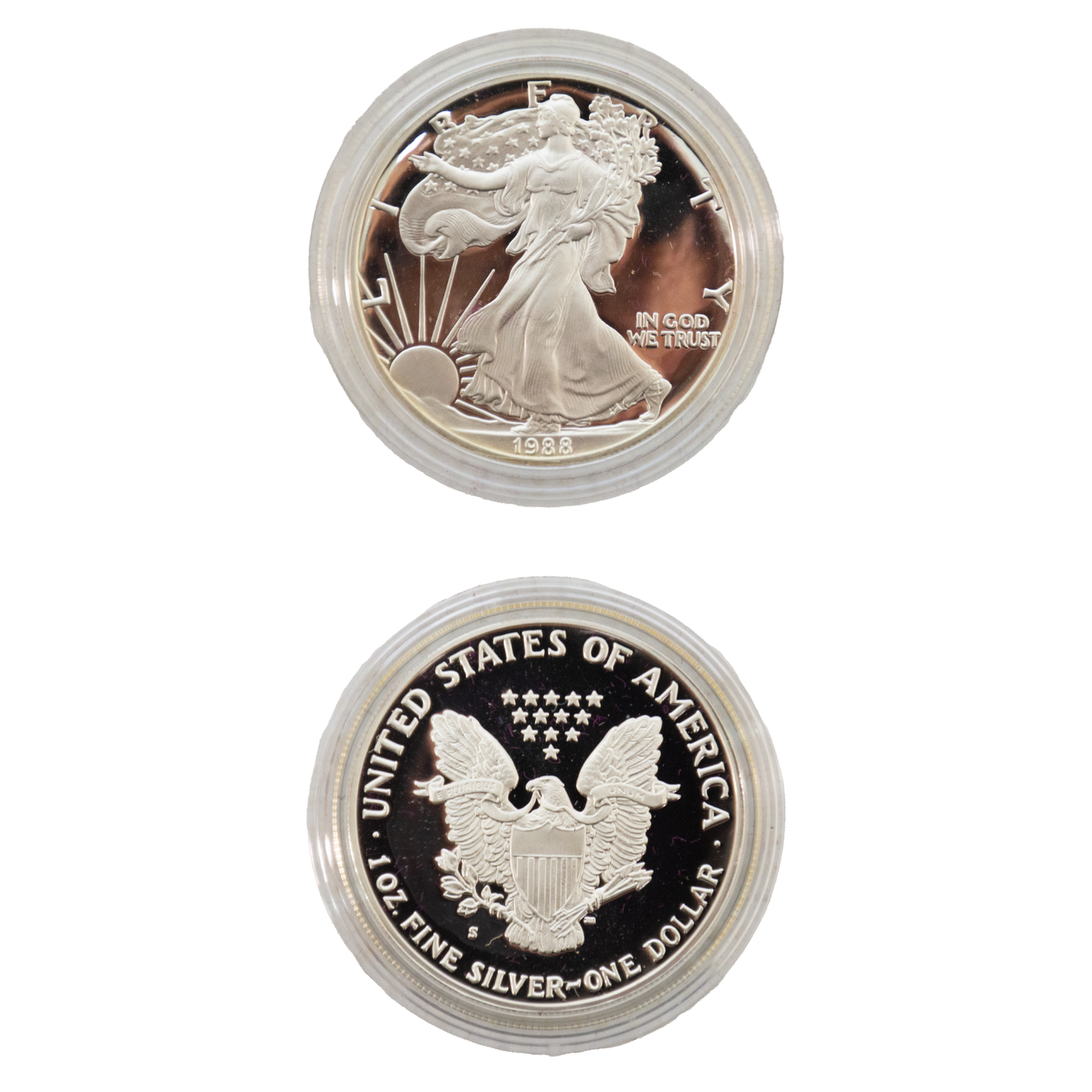 American Eagle Silver One Dollar - 1988 - 1oz