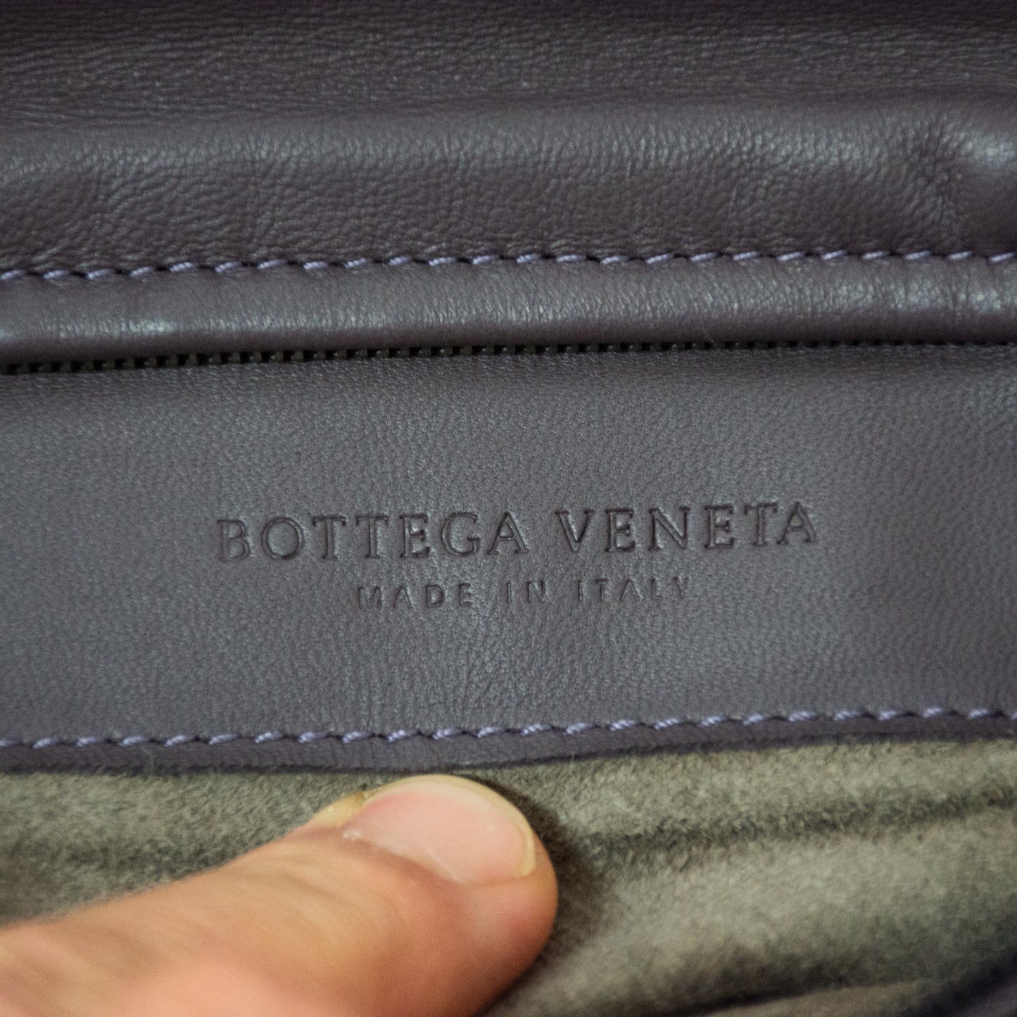 Bottega Veneta Intrecciato Over Turnlock Clutch