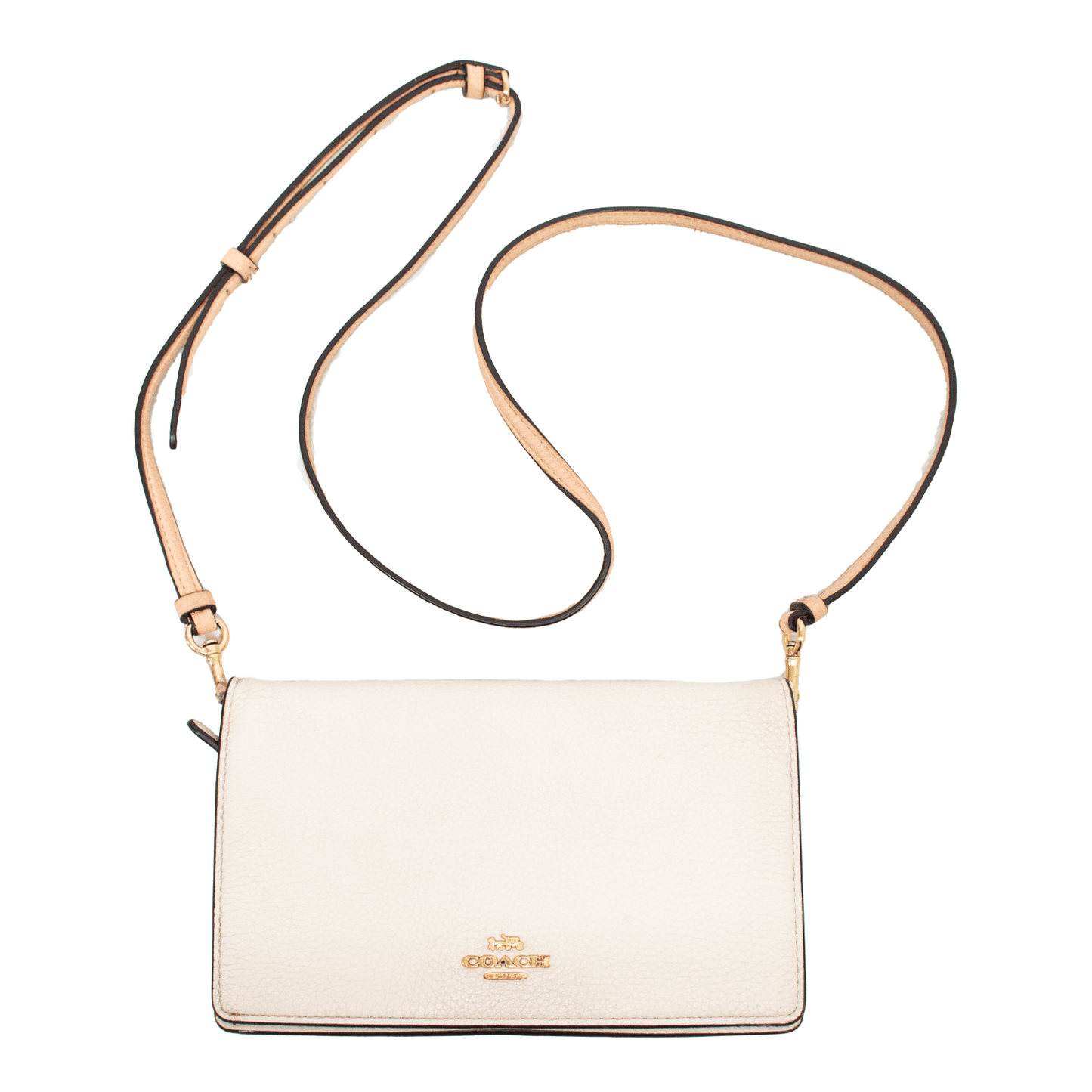 Coach Anna Foldover Clutch Crossbody Handbag - 3037