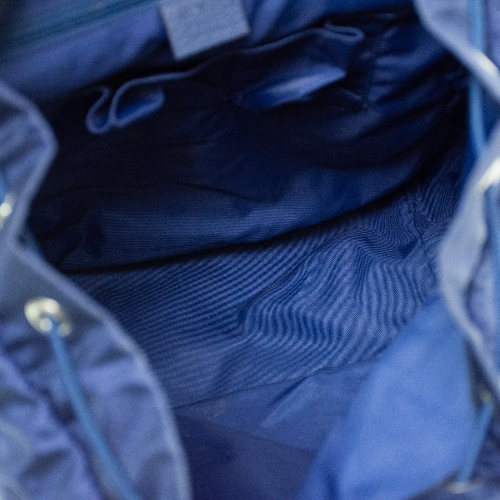 Gucci Large Blue Nylon GG Backpack Travel Backpack - 510336 – iPawniShop