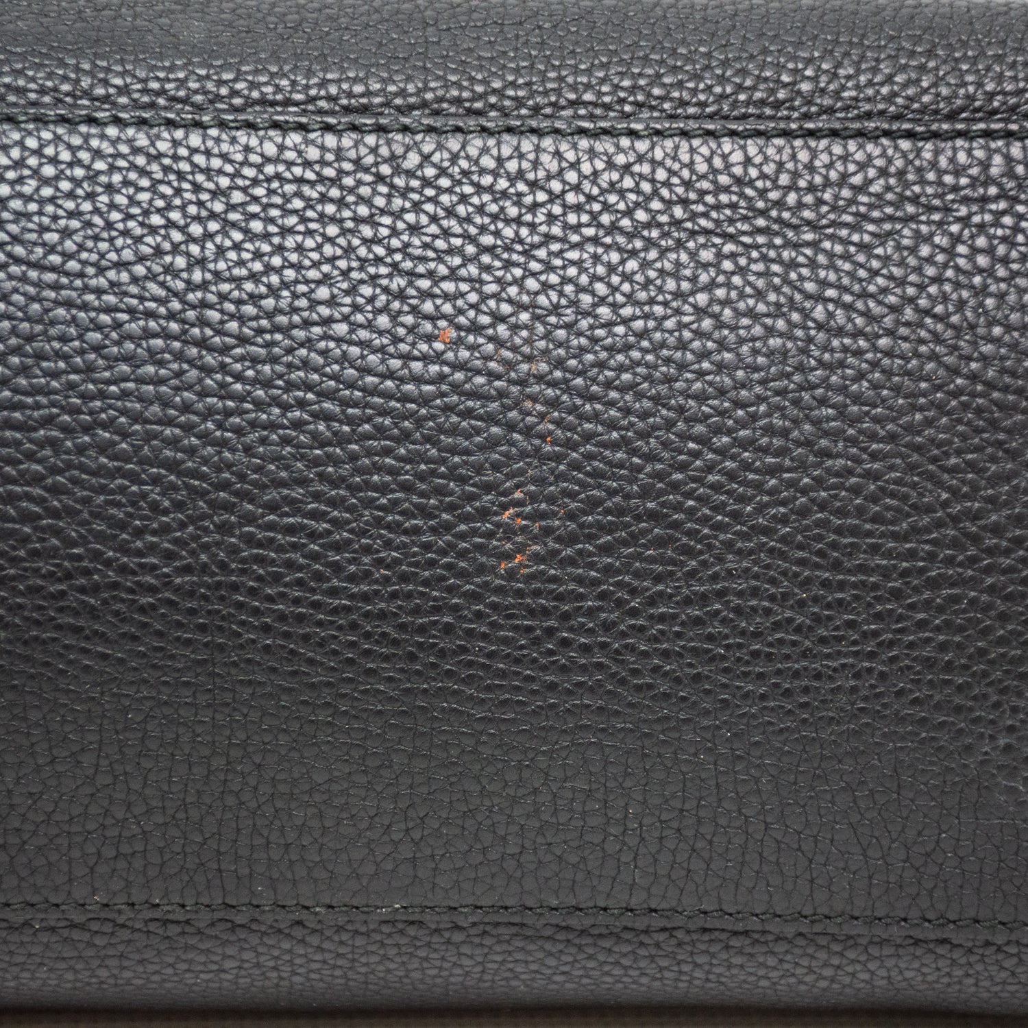 Gucci Pebbled Soho Leather Purse - Black - 53196