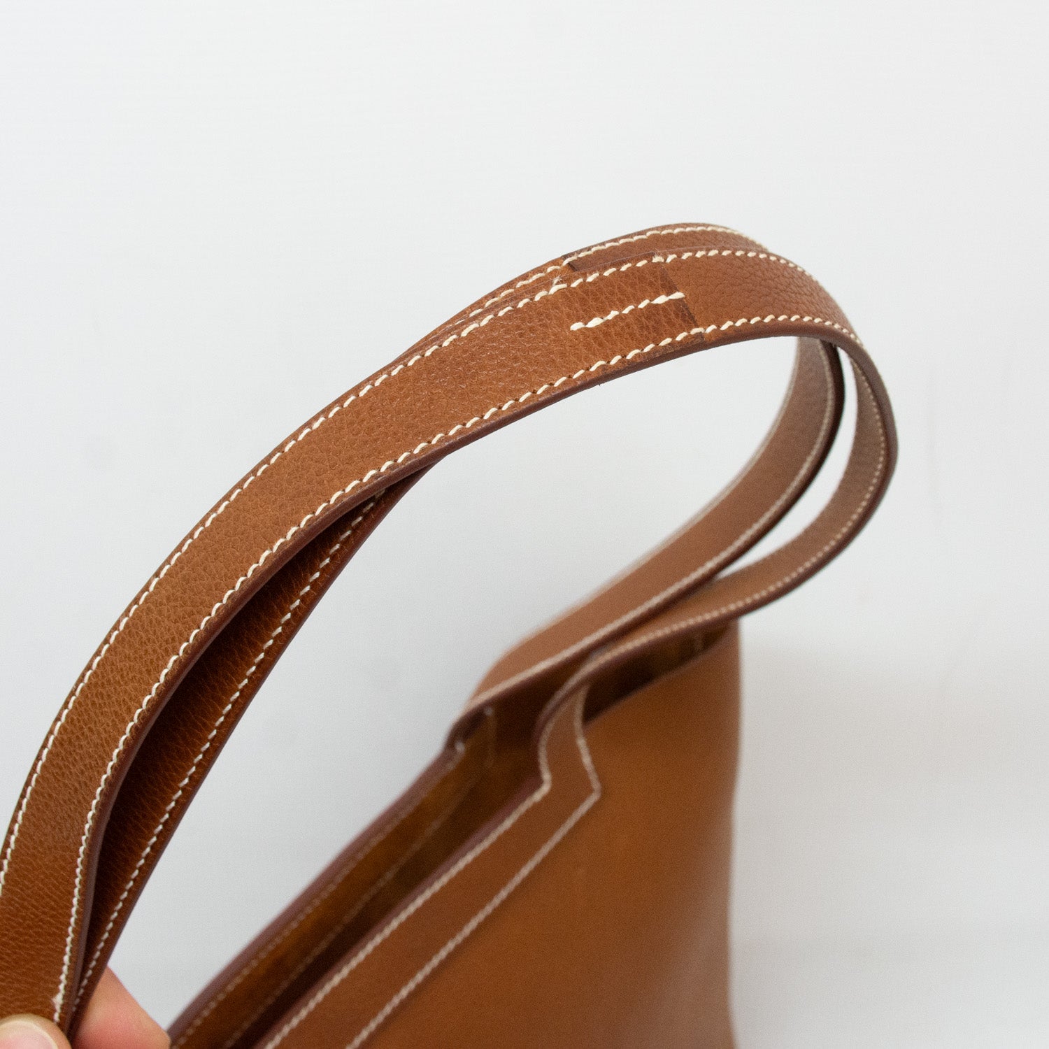 Hermès Cabasellier 31 Tote - Brown Leather