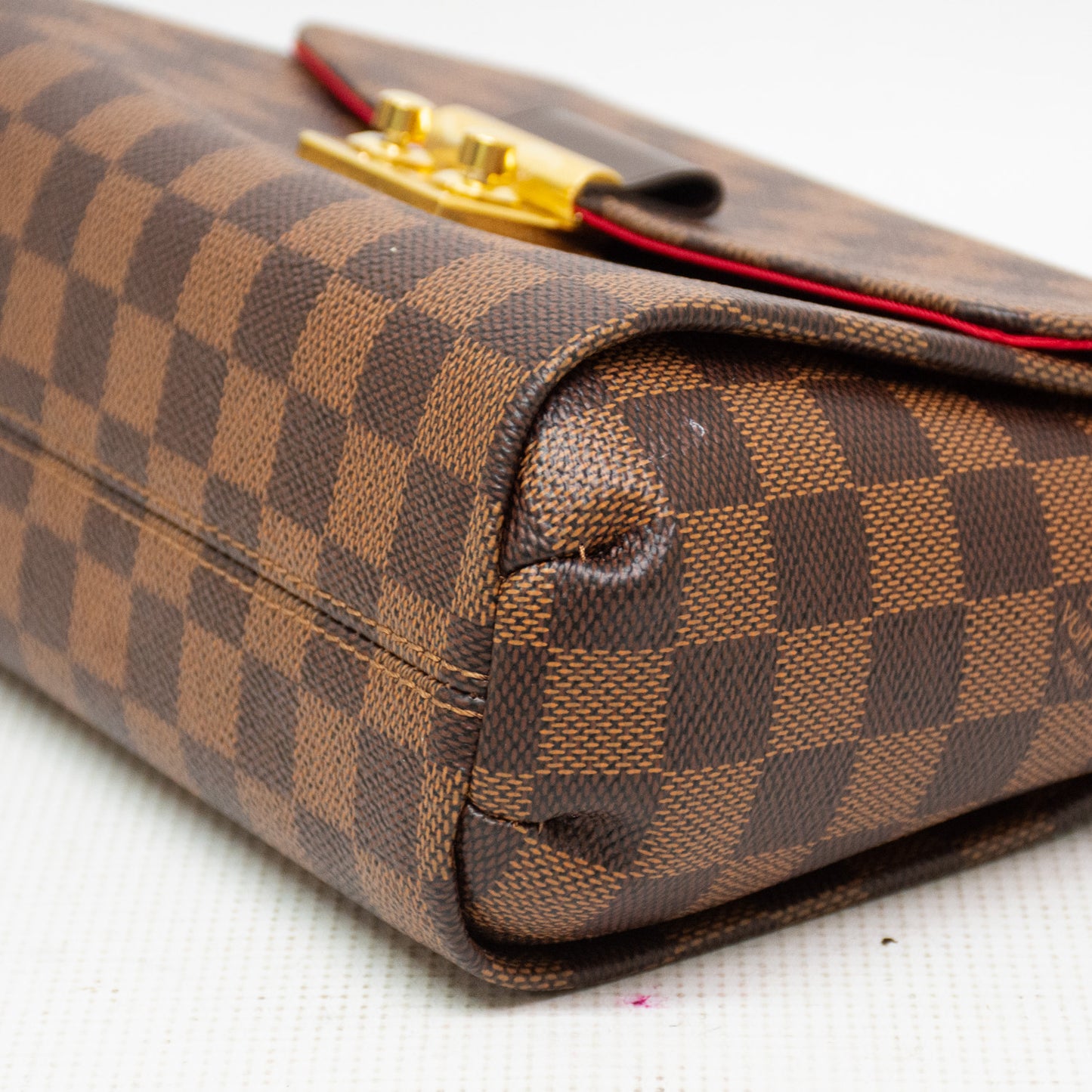 Louis Vuitton Croisette Damier Ebene Canvas Handbag - N53000