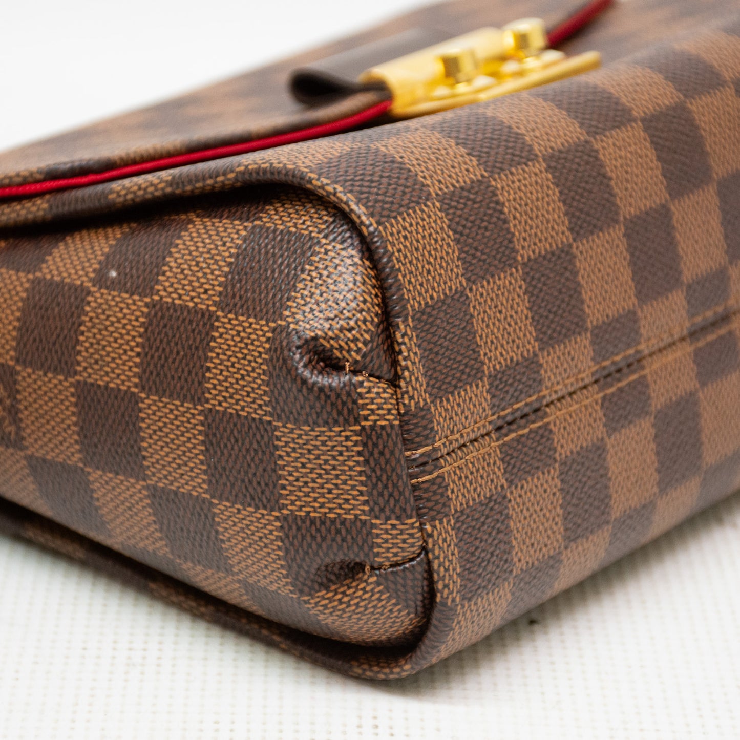 Louis Vuitton Croisette Damier Ebene Canvas Handbag - N53000