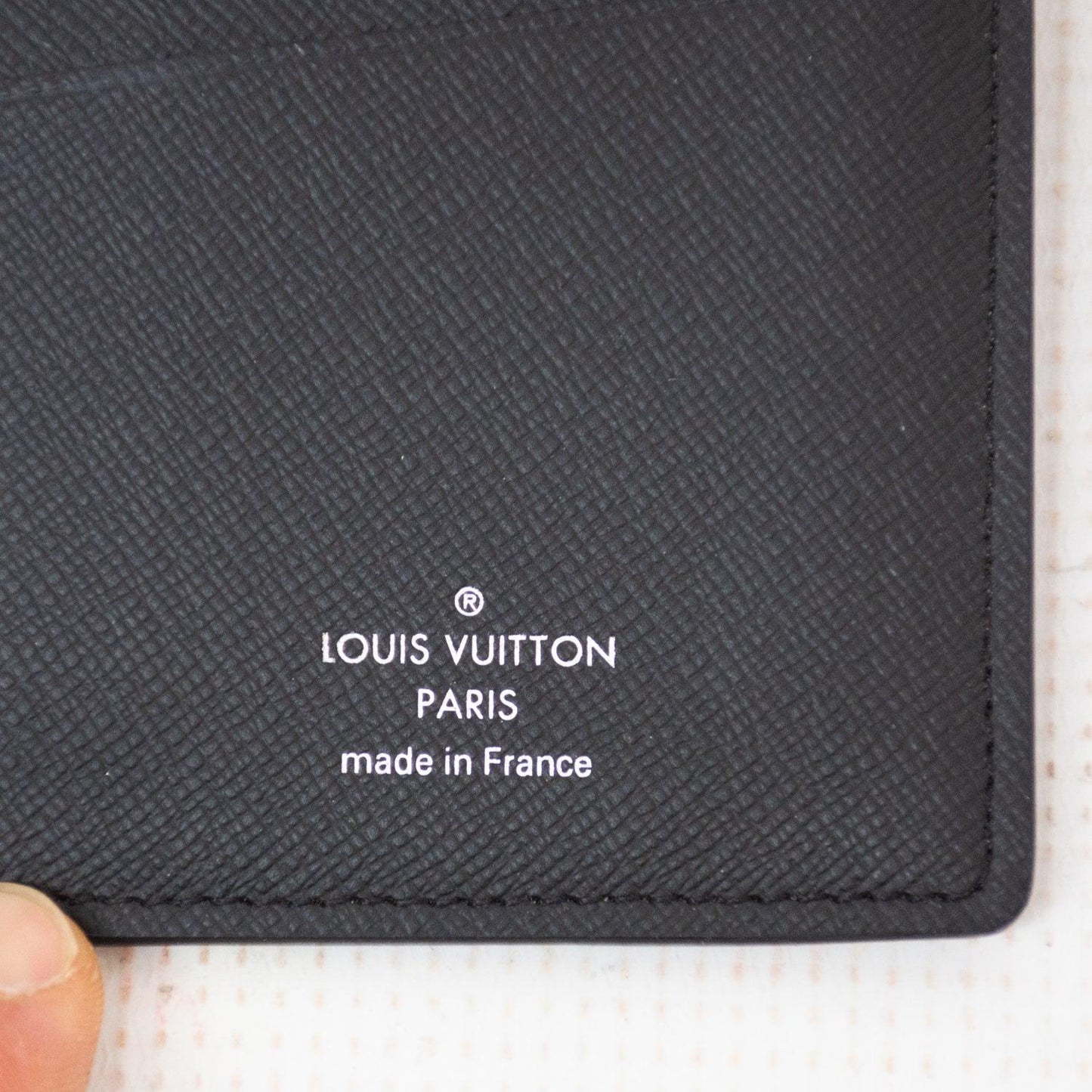 Louis Vuitton M61697 Monogram Eclipse Portefeuille Brazza Long Wallet