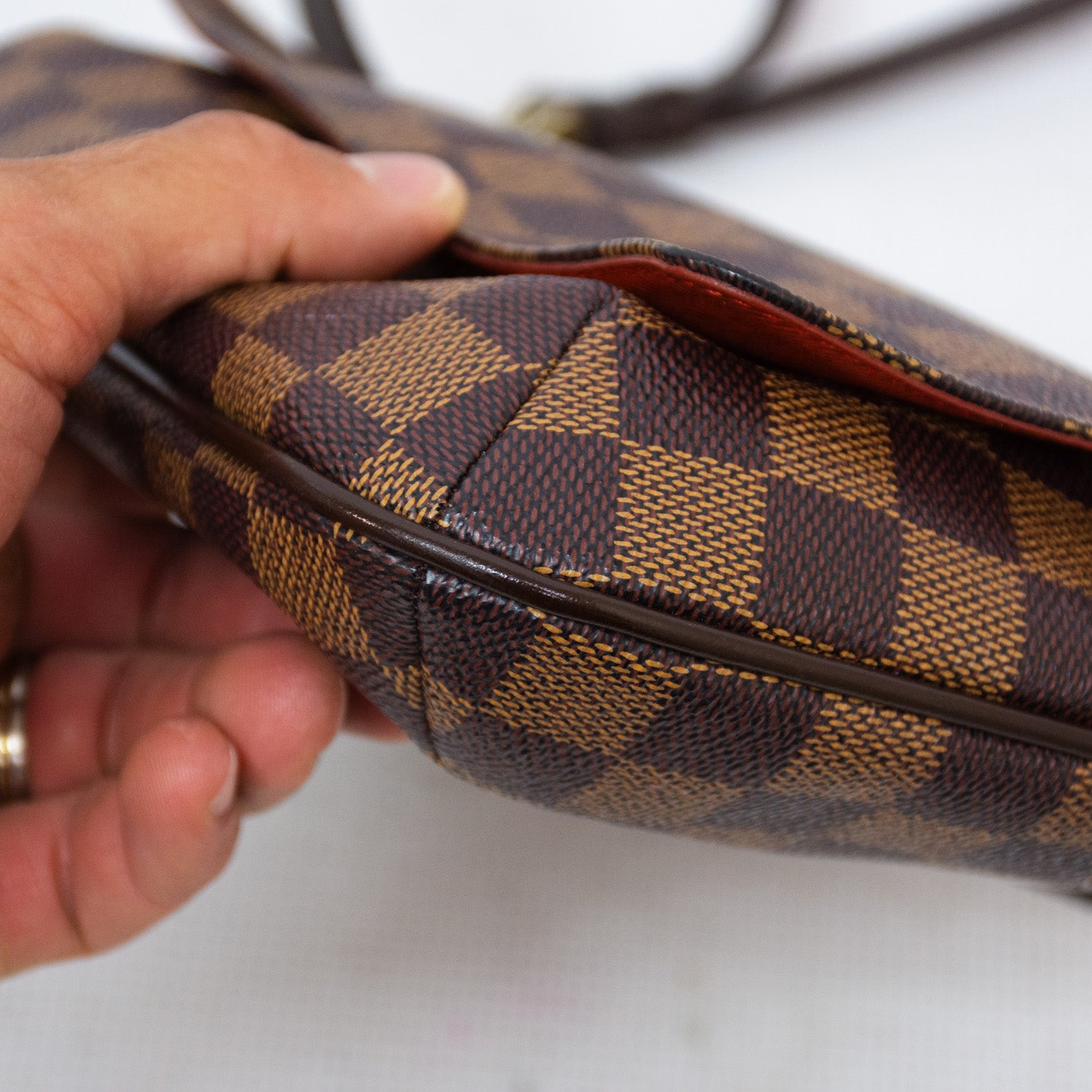 Louis Vuitton N51301 Tango Crossbody Damier Ebene Shoulder Bag