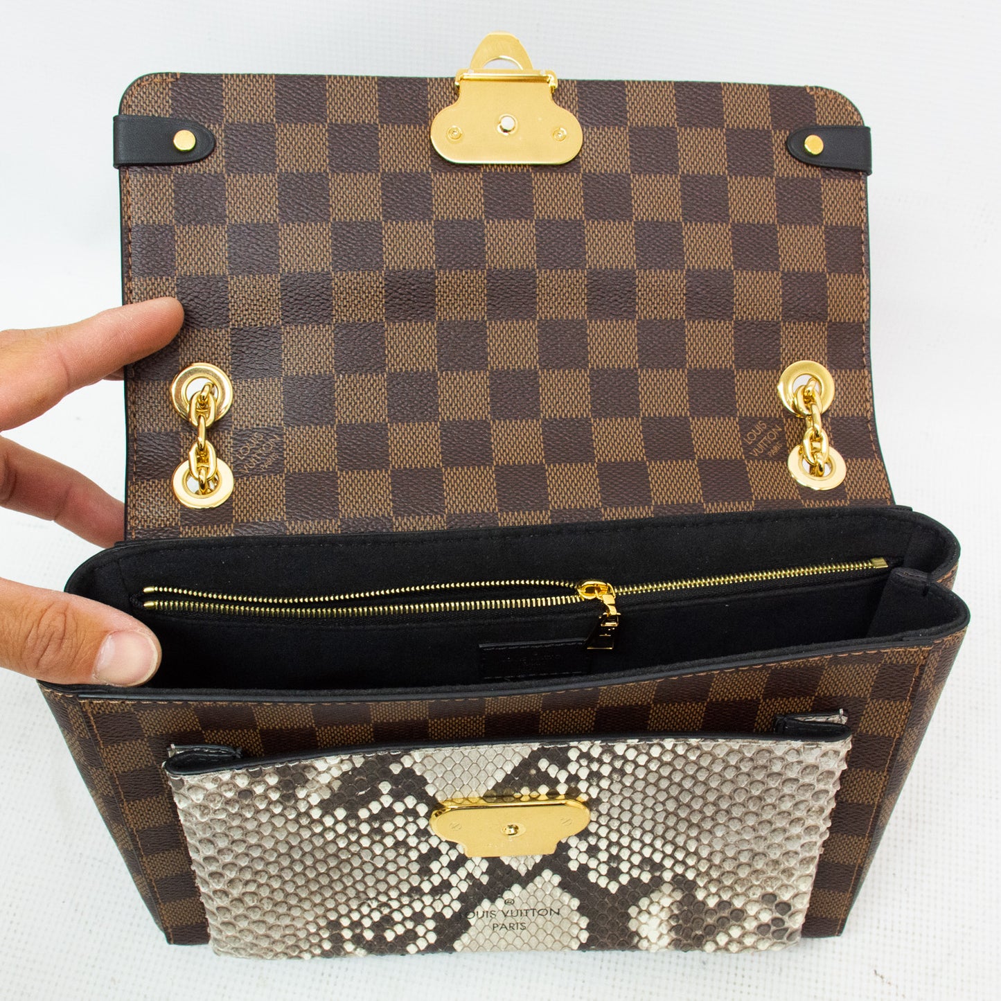 Louis Vuitton Vavin PM w/ Python Leather - N96947