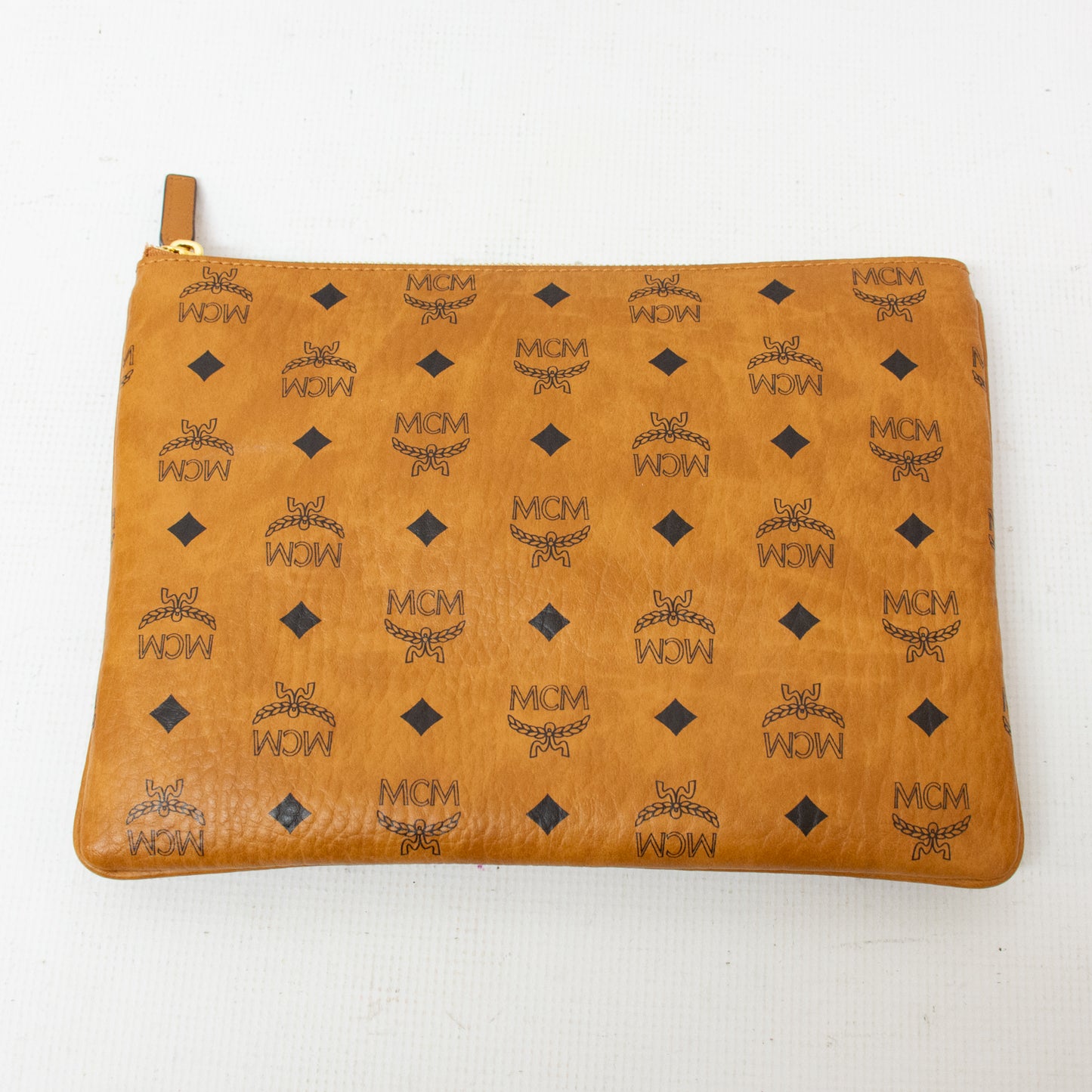 MCM Medium Cognac Visetos Crossbody Pouch - MYZAAVI02