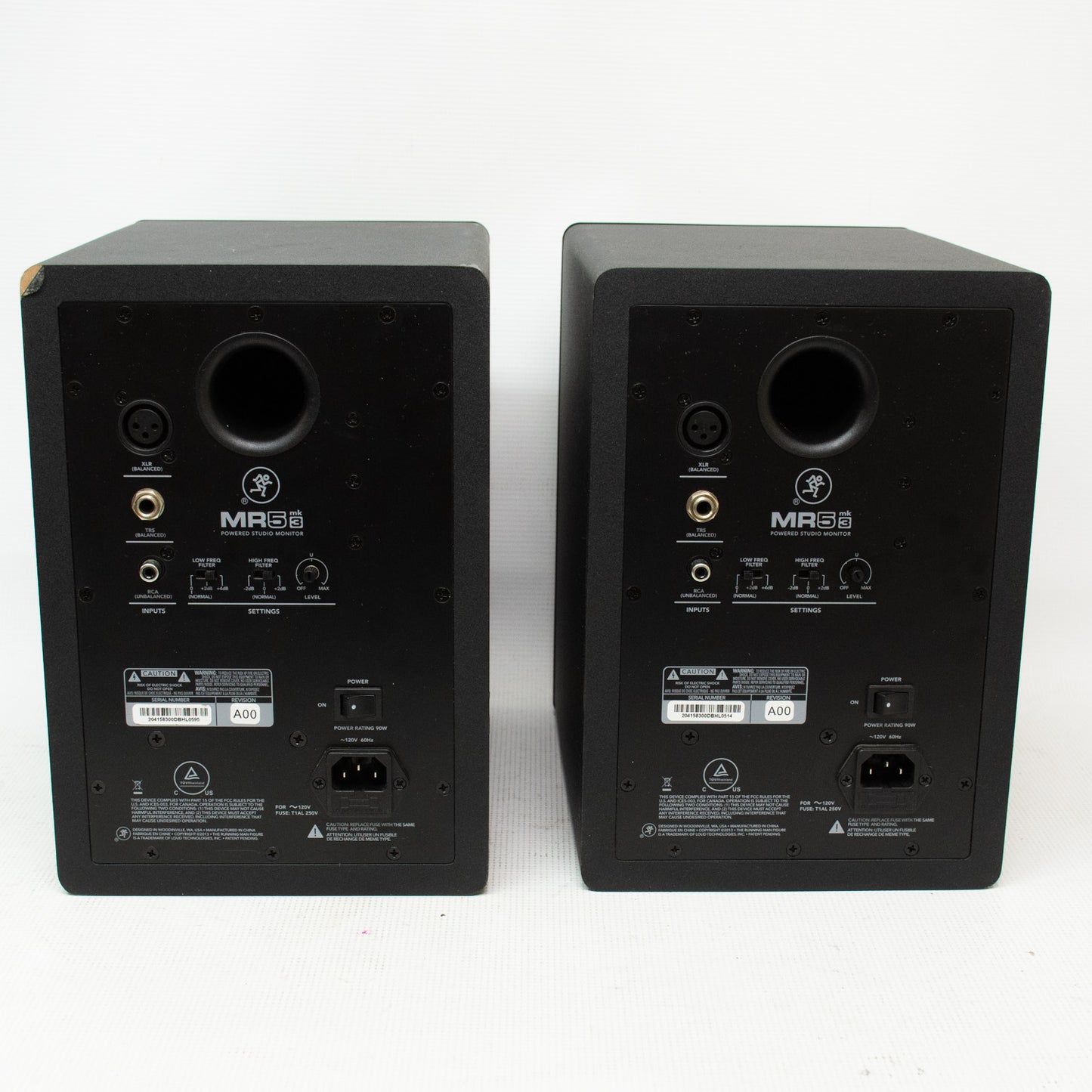 Mackie MR MK3 Studio Monitor Speakers - Pair