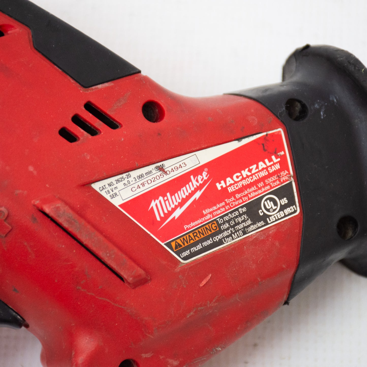 Milwaukee 2625-20 M18 Hackzall