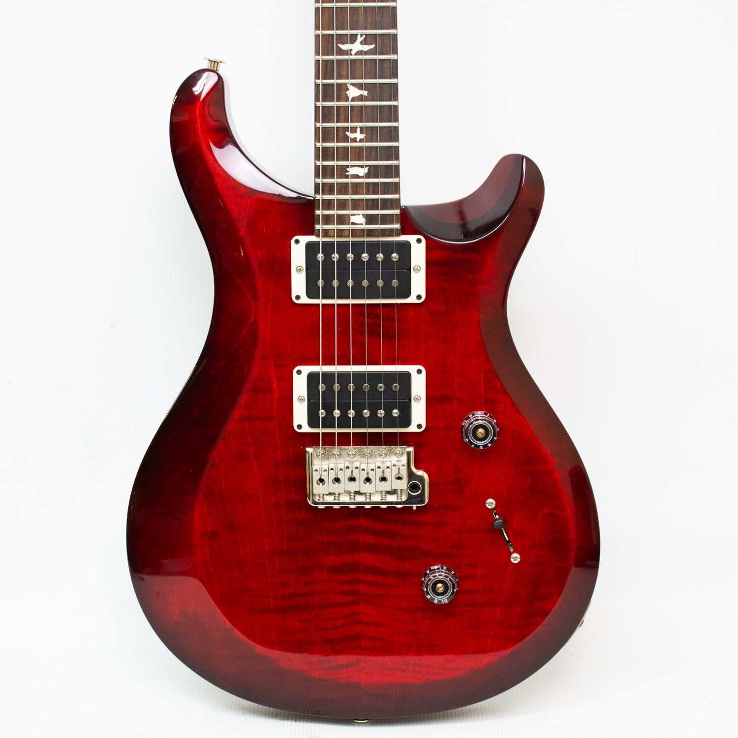 PRS Custom S2 24 Electric Guitar - Fire Red Burst